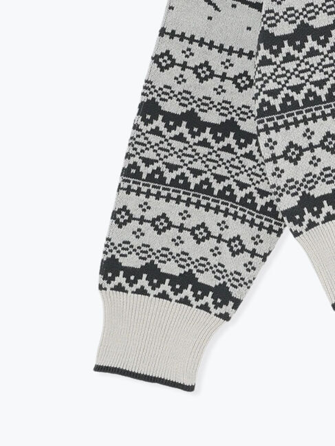 Samansa Mos2「山柄ジャカードニット」|ニット・セーター|