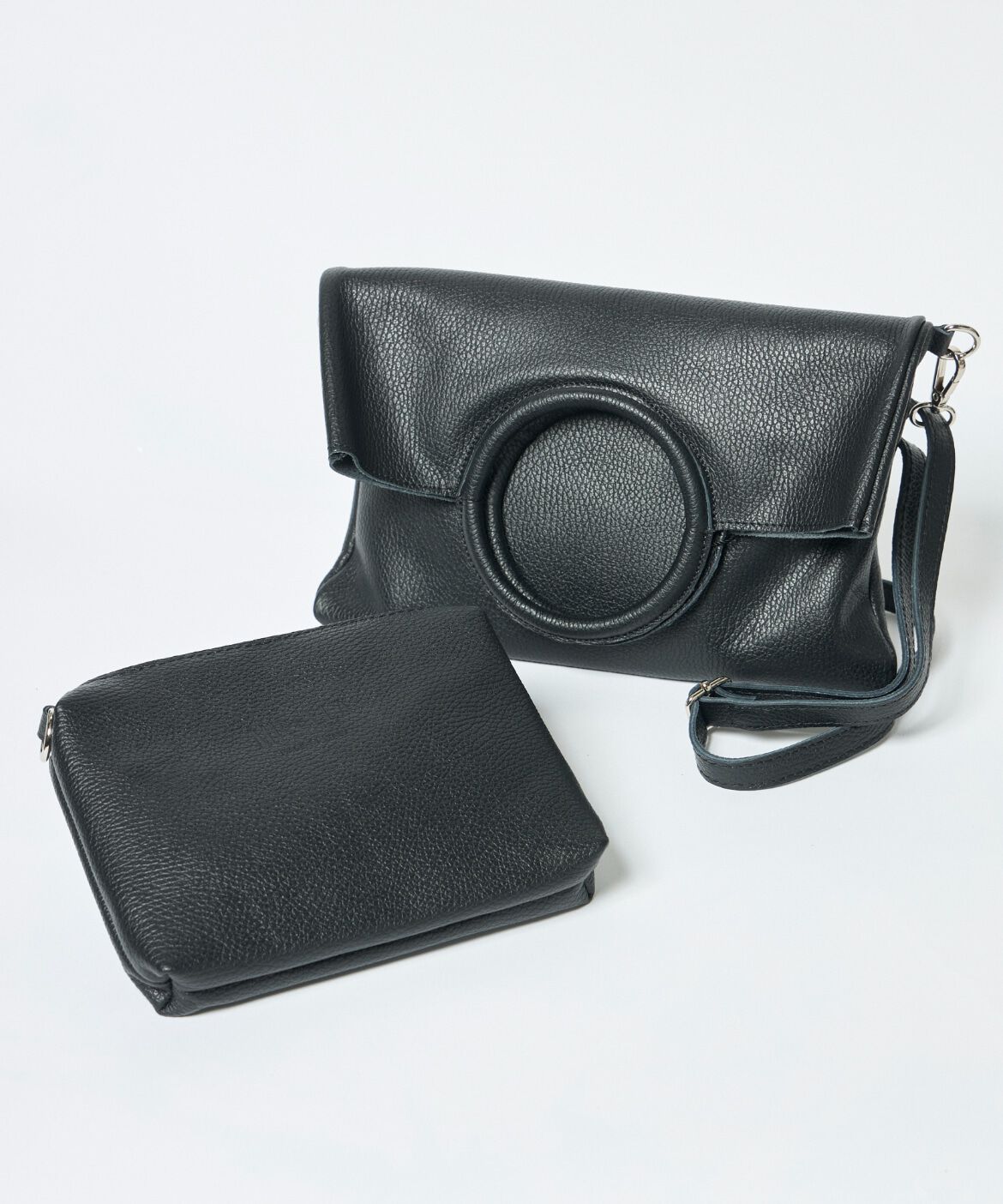 FAVORITE SUKINAMONO「サークルハンドルバッグ《MILLELA FIRENZE》」|ハンドバッグ|ブラック