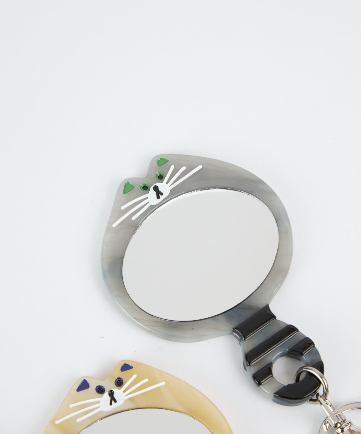 FAVORITE SUKINAMONO「キャットミラーキーチャーム《TRESSE》」|チャーム・キーホルダー|