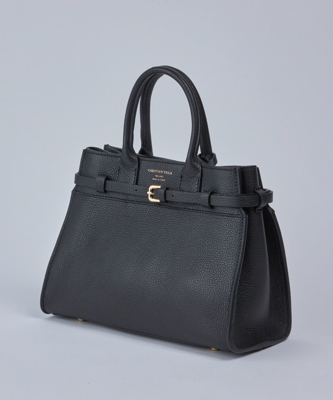FAVORITE SUKINAMONO「ポーチ付きレザートートバッグ《CHRISTIAN VILLA》」|ハンドバッグ|ブラック