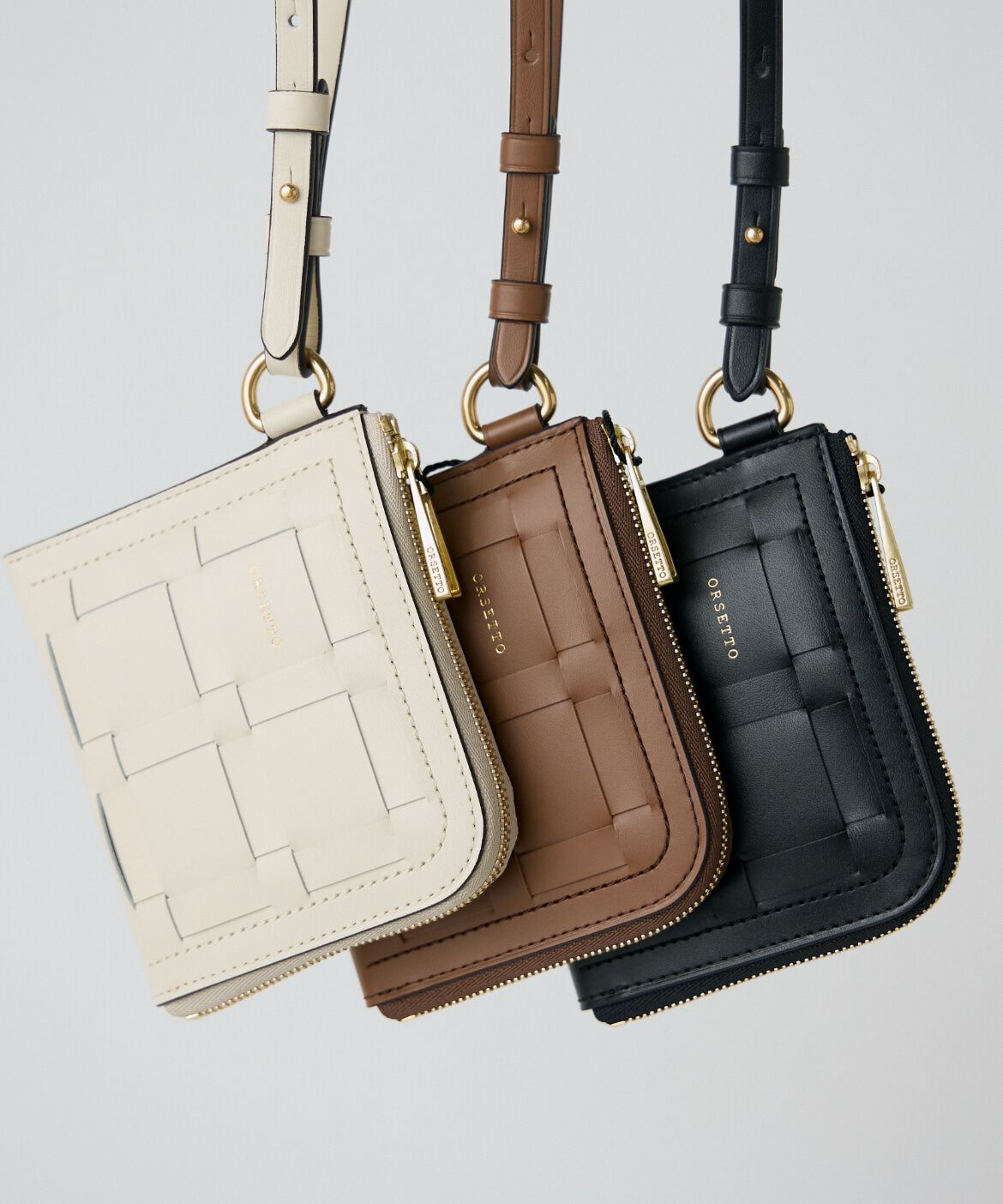 FAVORITE SUKINAMONO「RETEストラップ付きイントレチャートウォレット《ORSETTO》」|コインケース|