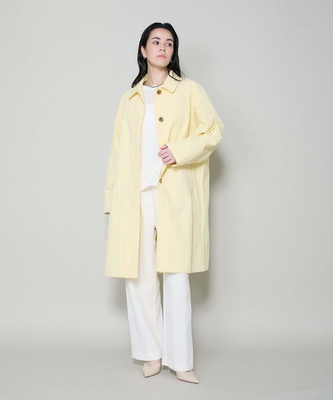 DAY by DAY it&rsquo;s international「ナイロンステンカラーコート」|ステンカラーコート|