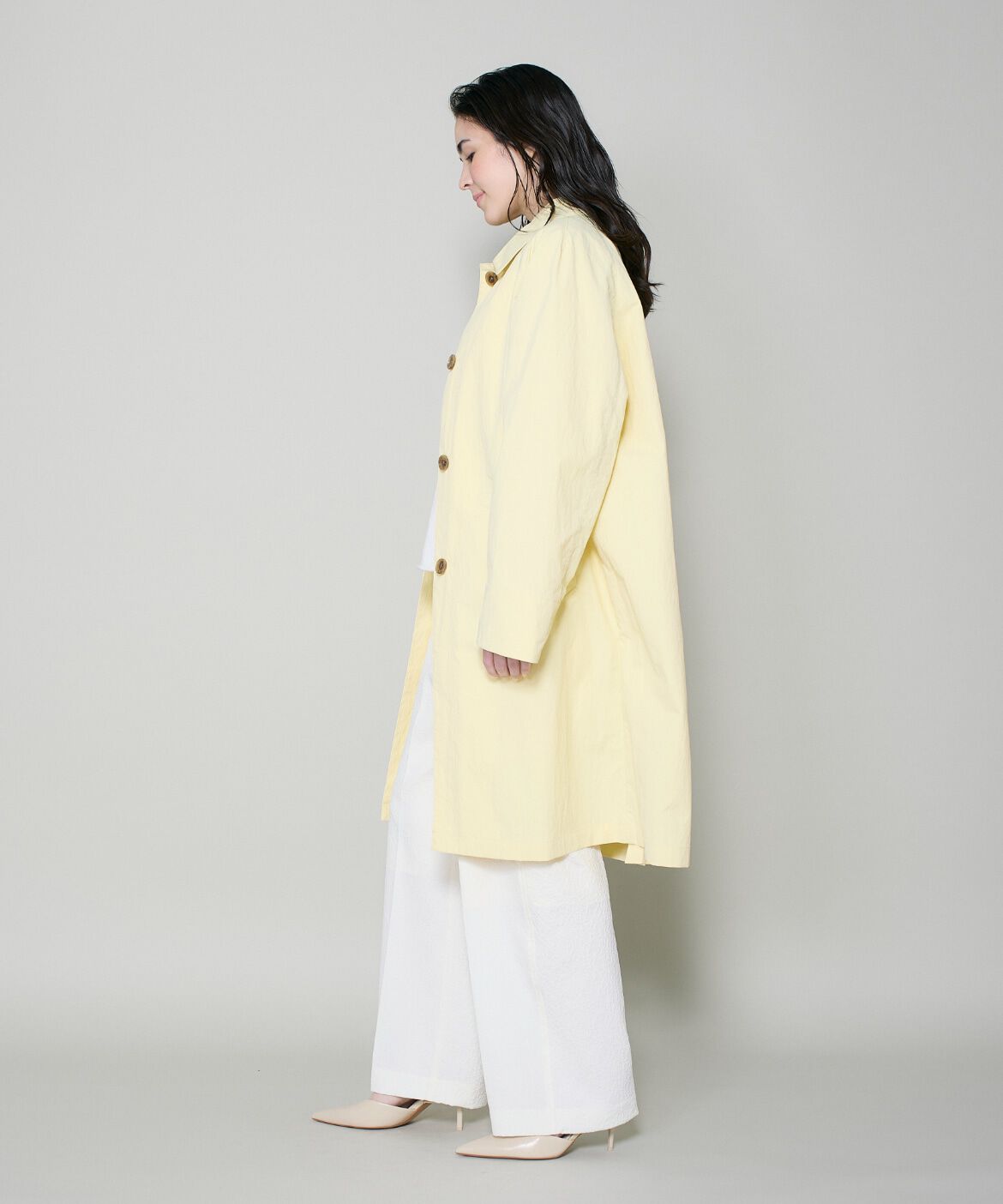 DAY by DAY it&rsquo;s international「ナイロンステンカラーコート」|ステンカラーコート|