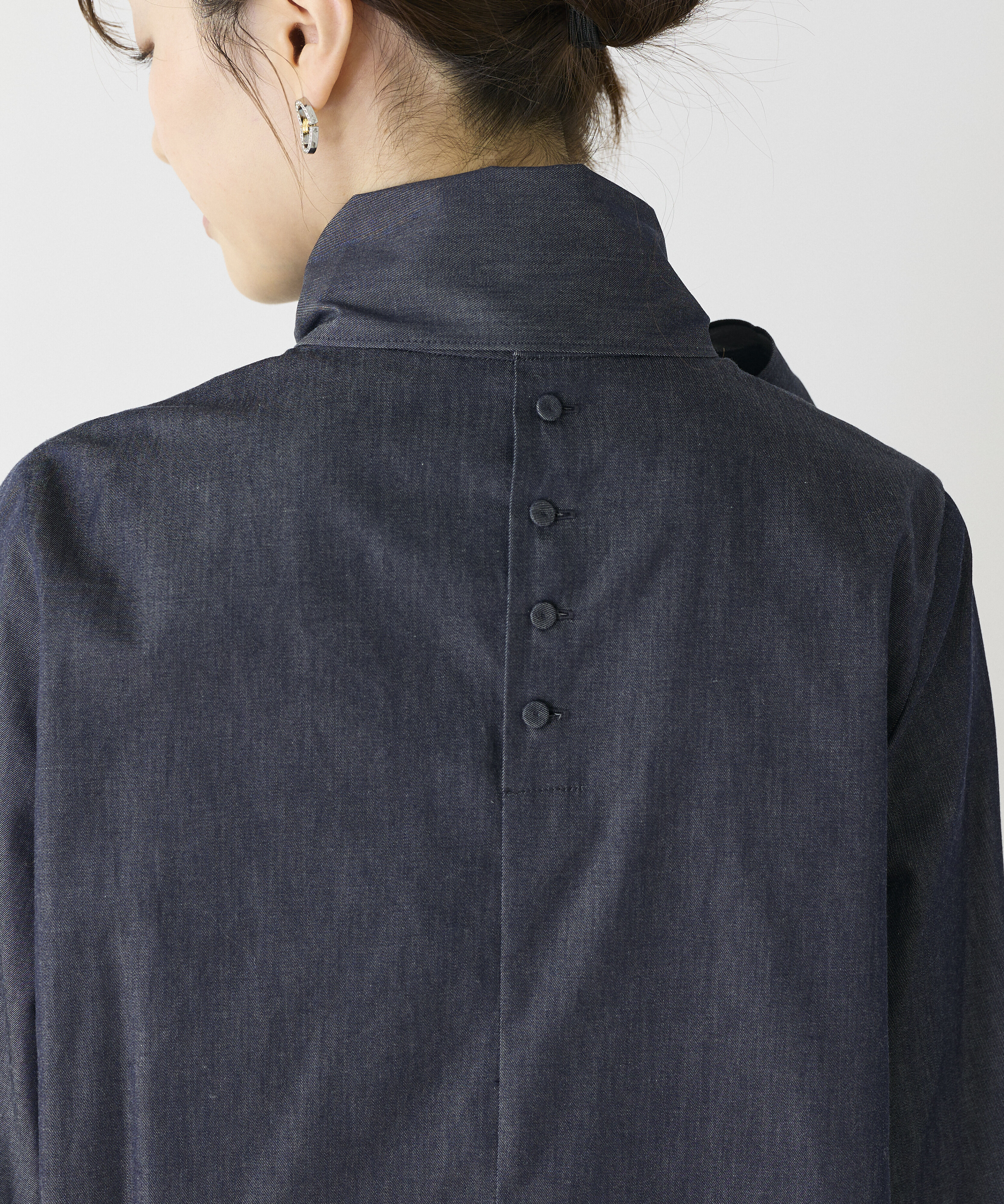 Le Souk「《大きいサイズ》ハイネックボウタイ付きブラウス　」|シャツ・ブラウス|