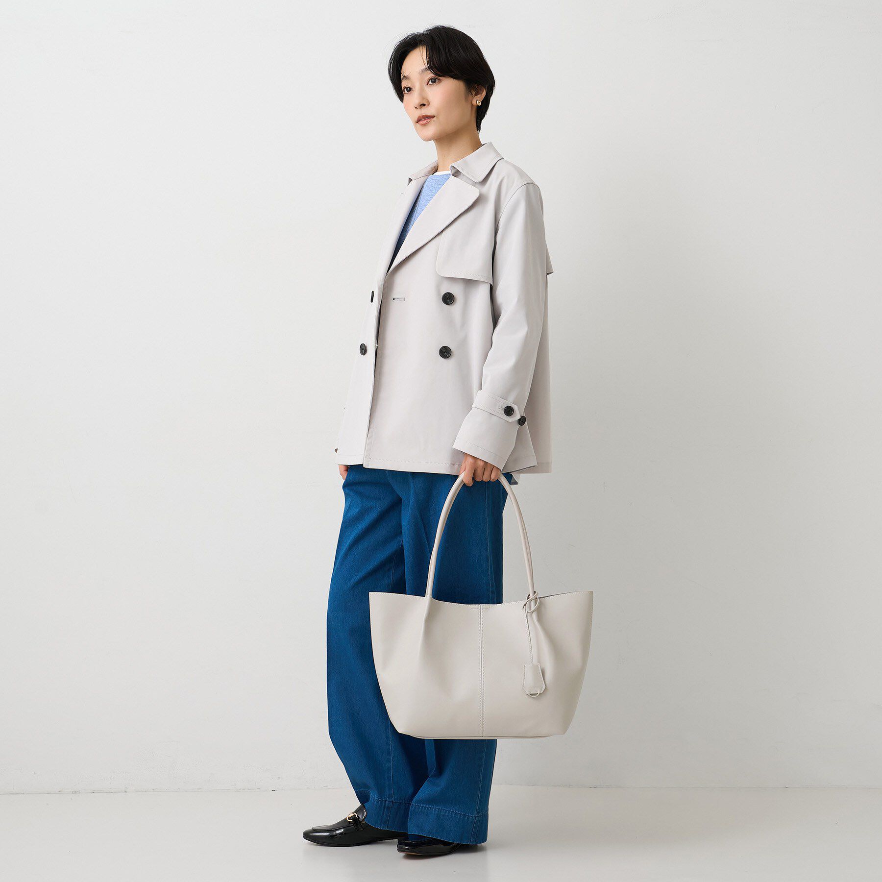 UNTITLED「スプリットレザートート」|トートバッグ|