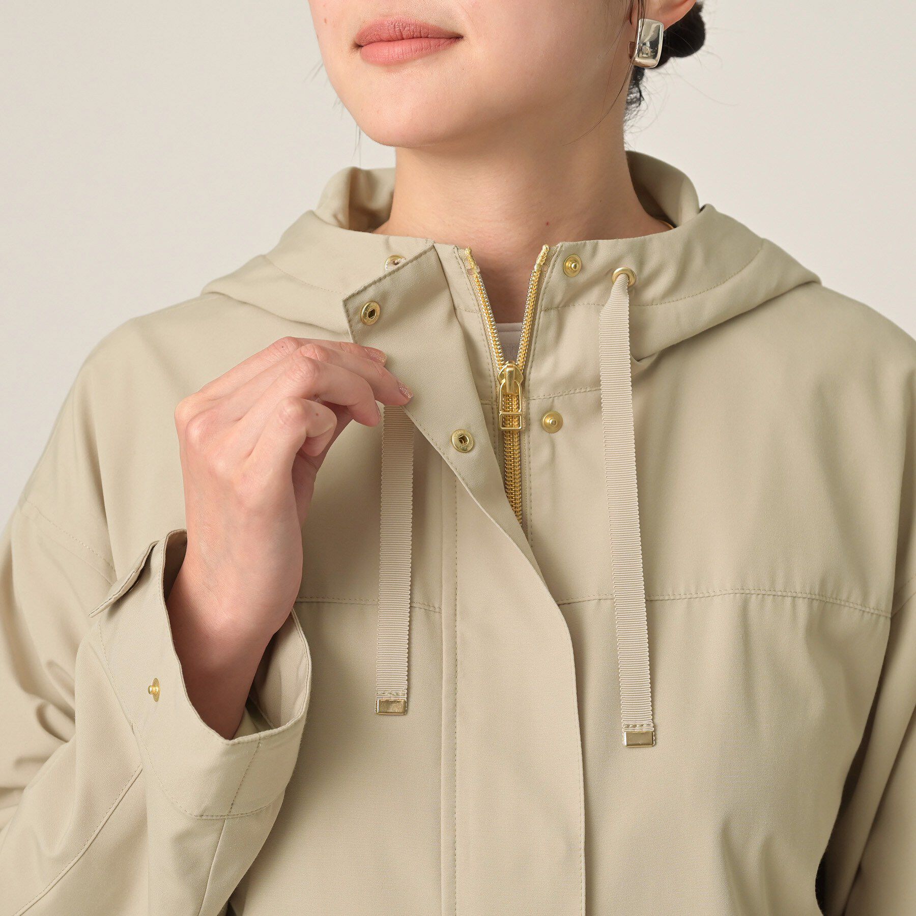 UNTITLED「【はっ水/ライトアウター】リラクシーマウンテンパーカー」|ブルゾン・スタジャン|