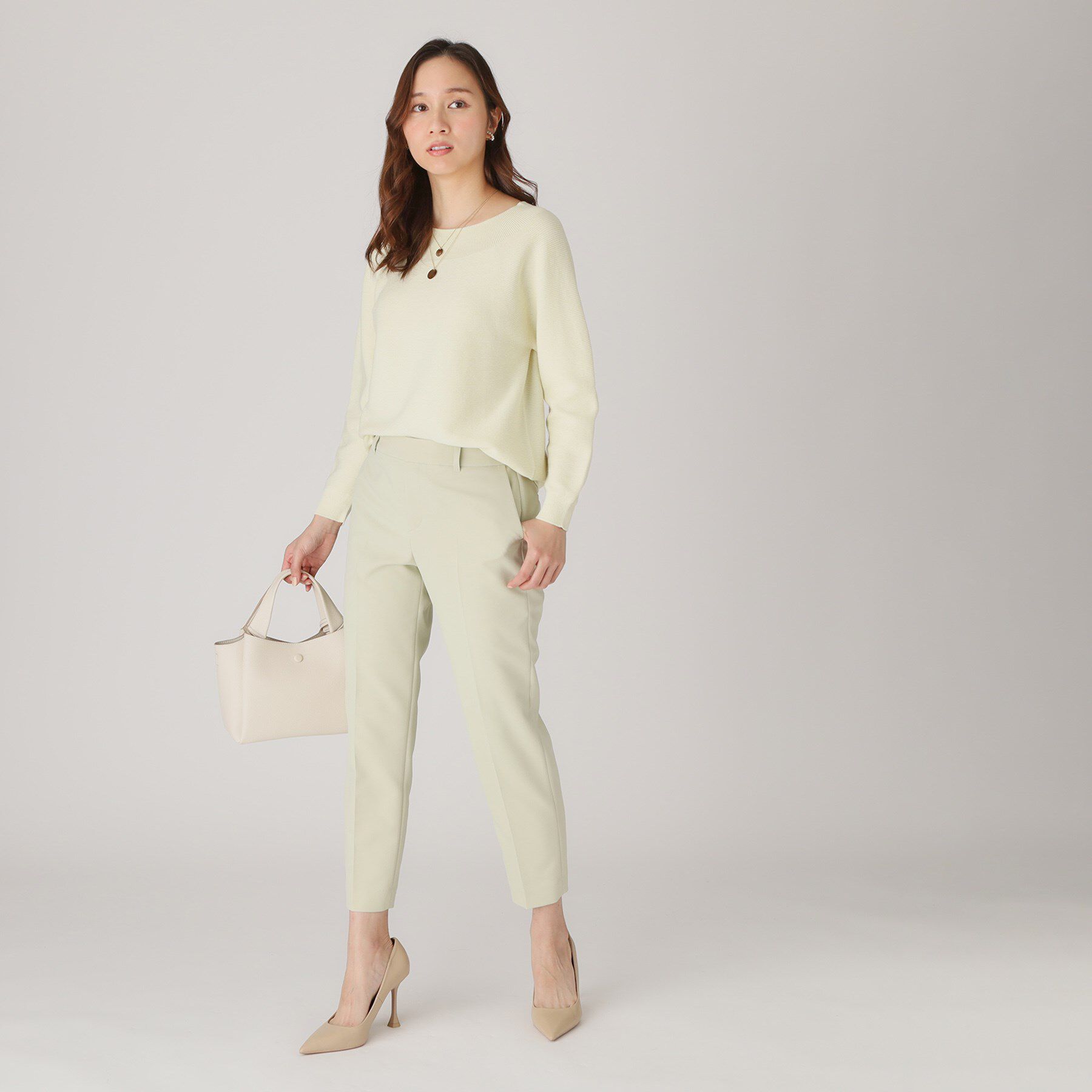 COUP DE CHANCE「【洗える／日本製】無縫製ニットトップス」|ニット・セーター|