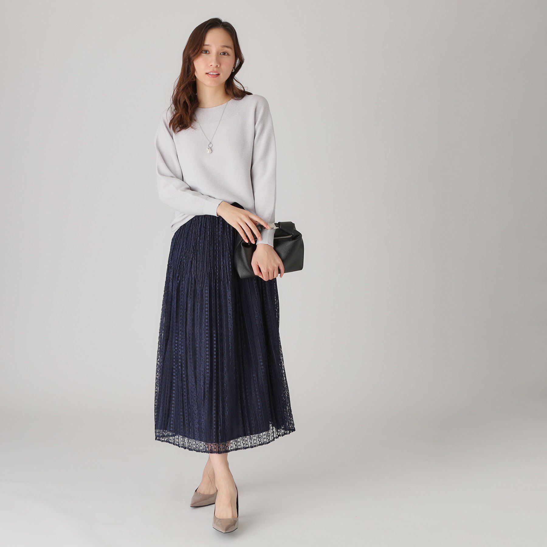 COUP DE CHANCE「【洗える／日本製】無縫製ニットトップス」|ニット・セーター|