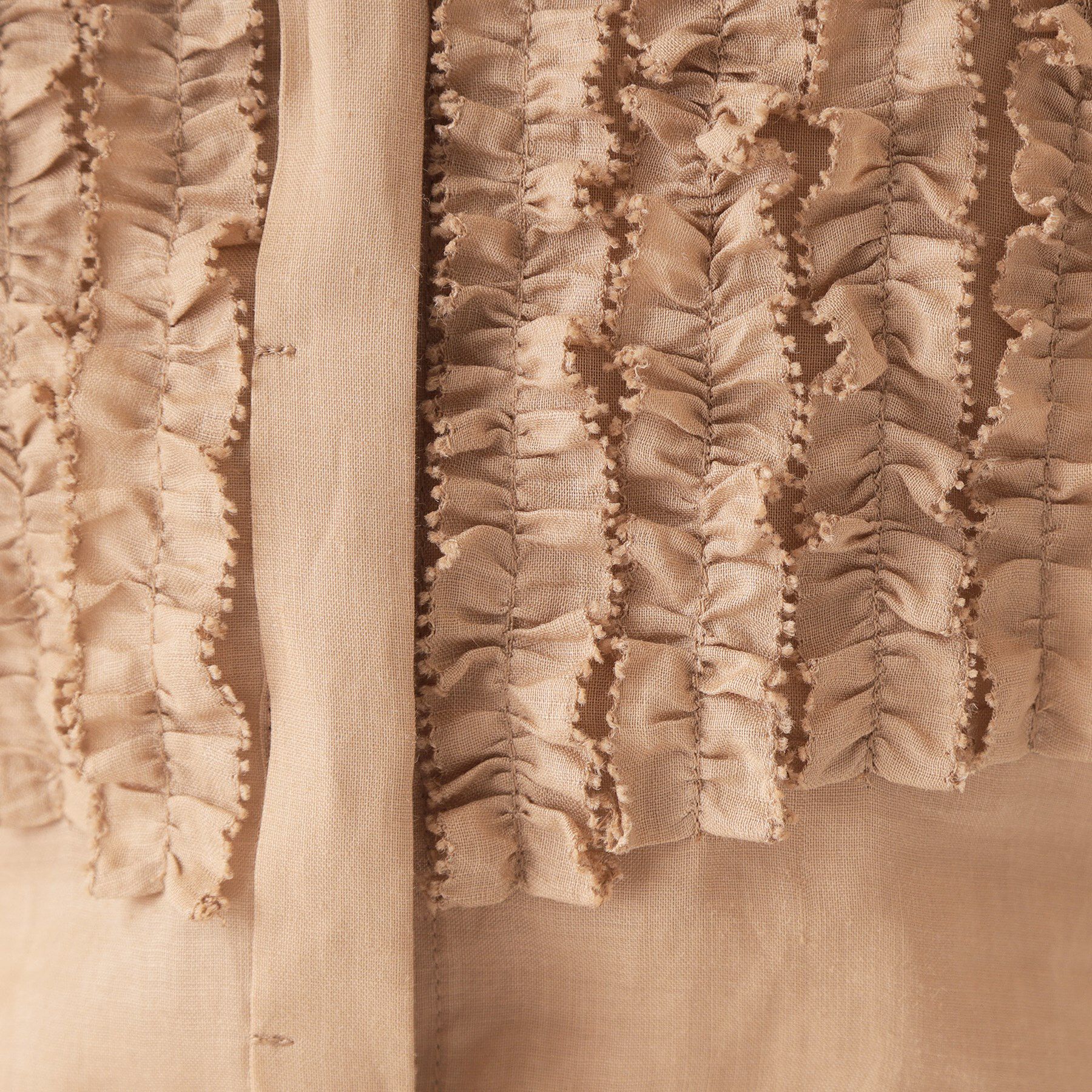 COUP DE CHANCE「【洗える／ラミー】フリルデザインブラウス」|シャツ・ブラウス|