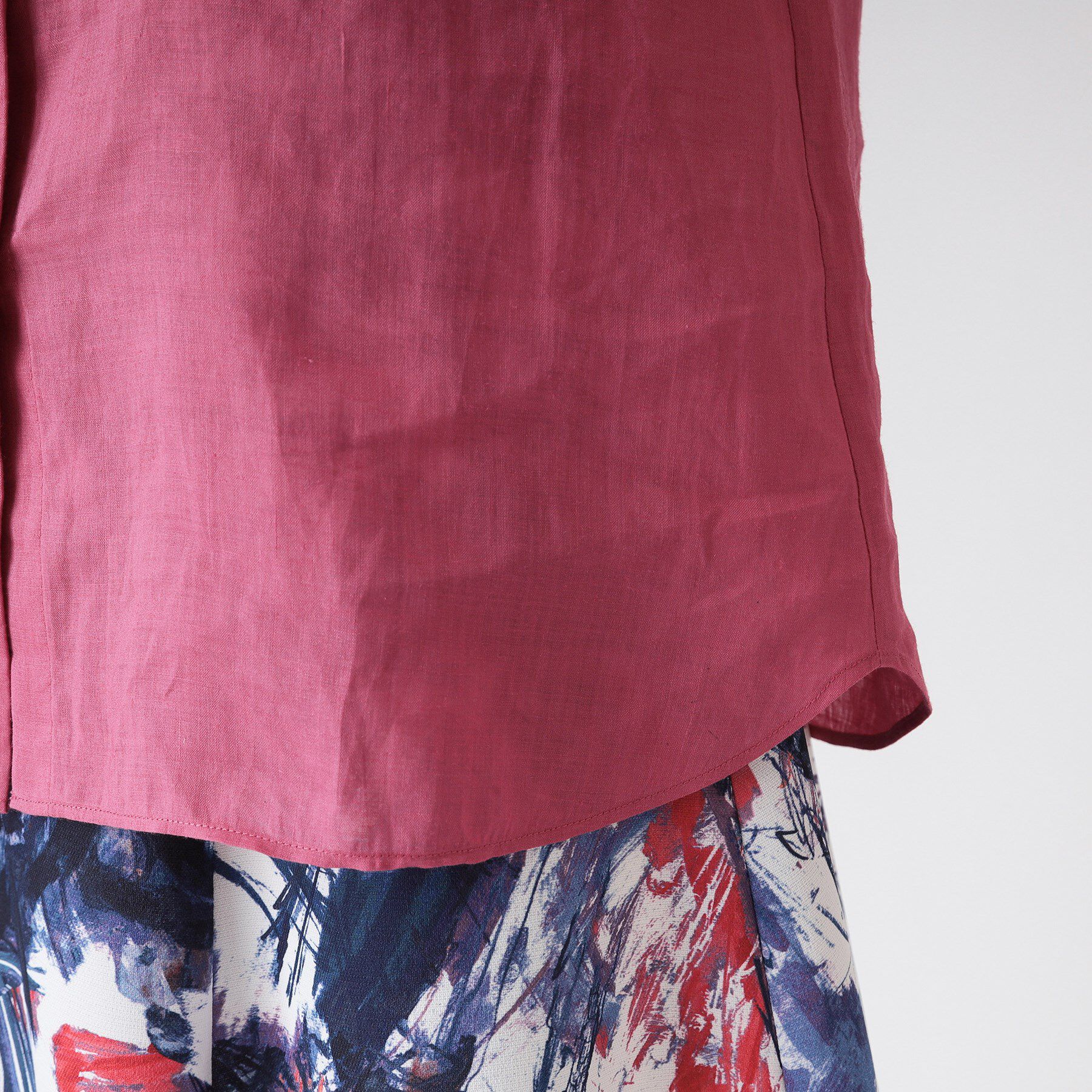 COUP DE CHANCE「【洗える／ラミー】フリルデザインブラウス」|シャツ・ブラウス|