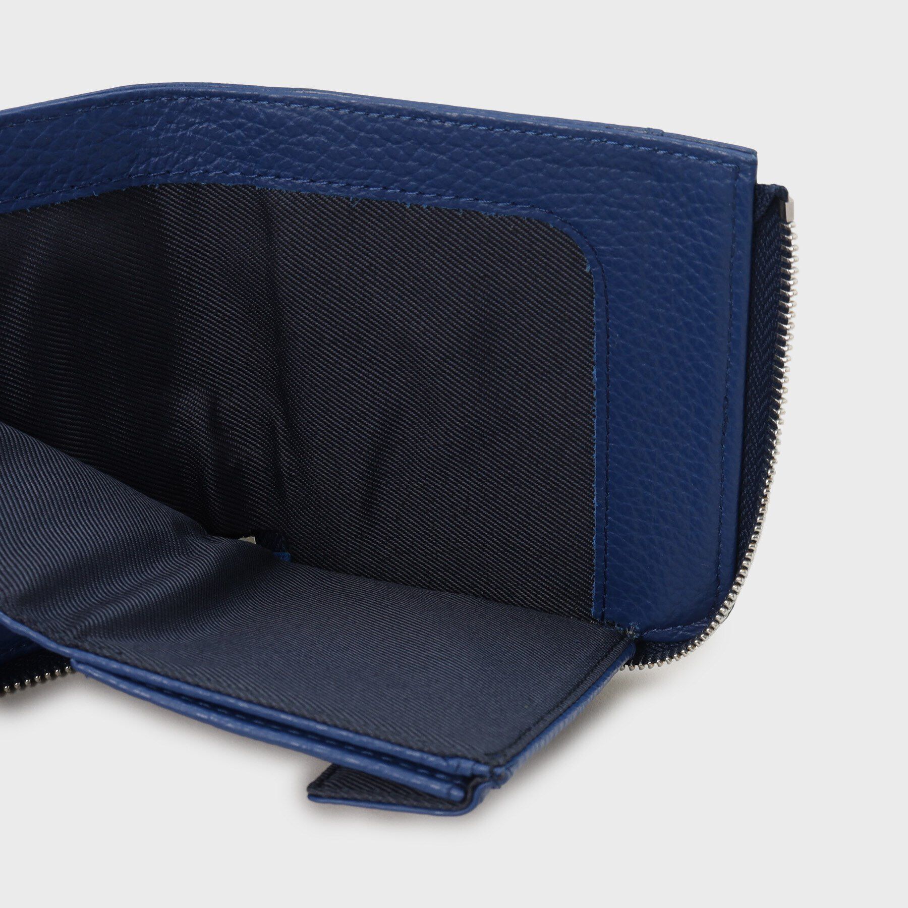 DRESSTERIOR「イタリアレザー ハーフジップウォレット」|財布|