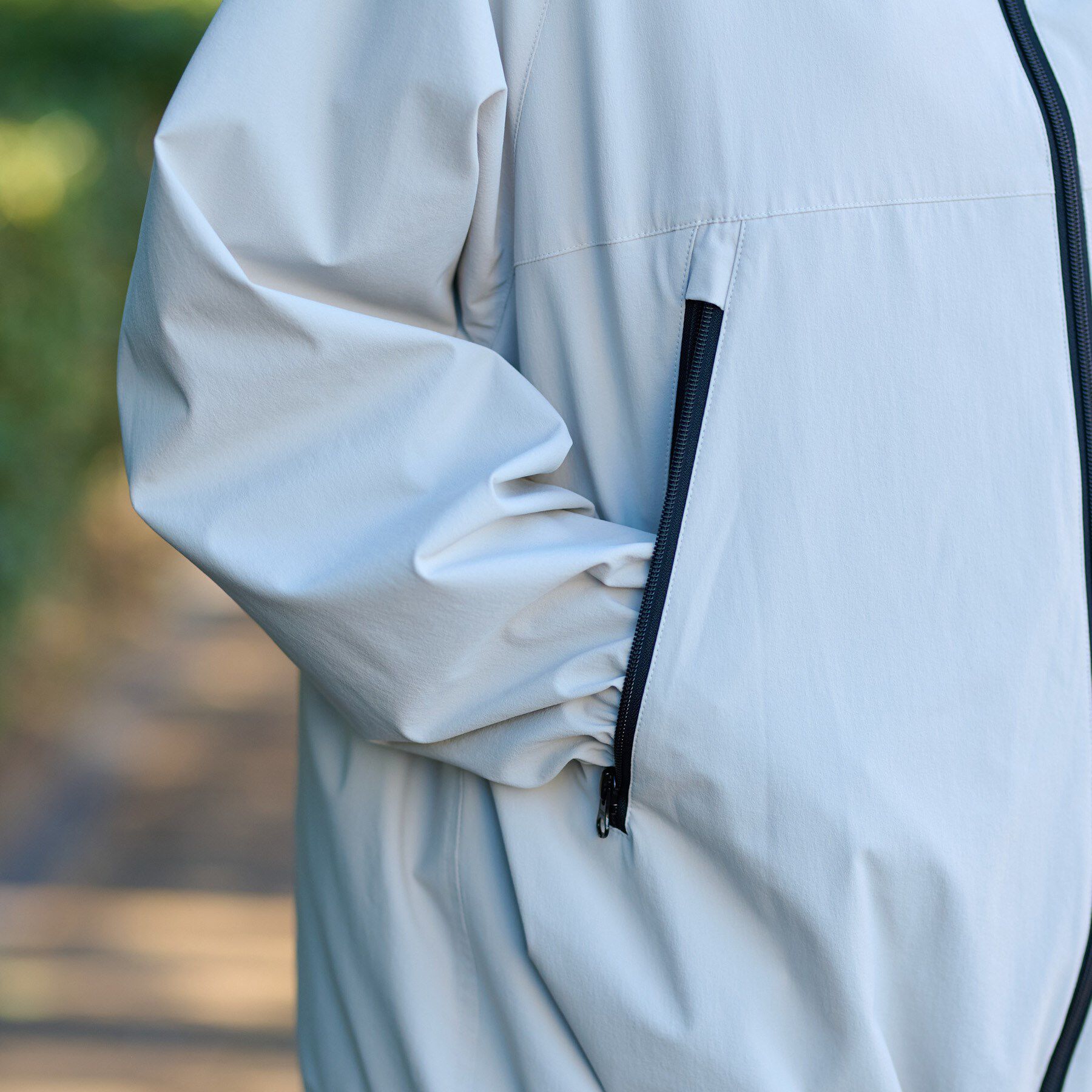 DRESSTERIOR「【洗える】撥水ストレッチアノラックパーカ」|ブルゾン・スタジャン|