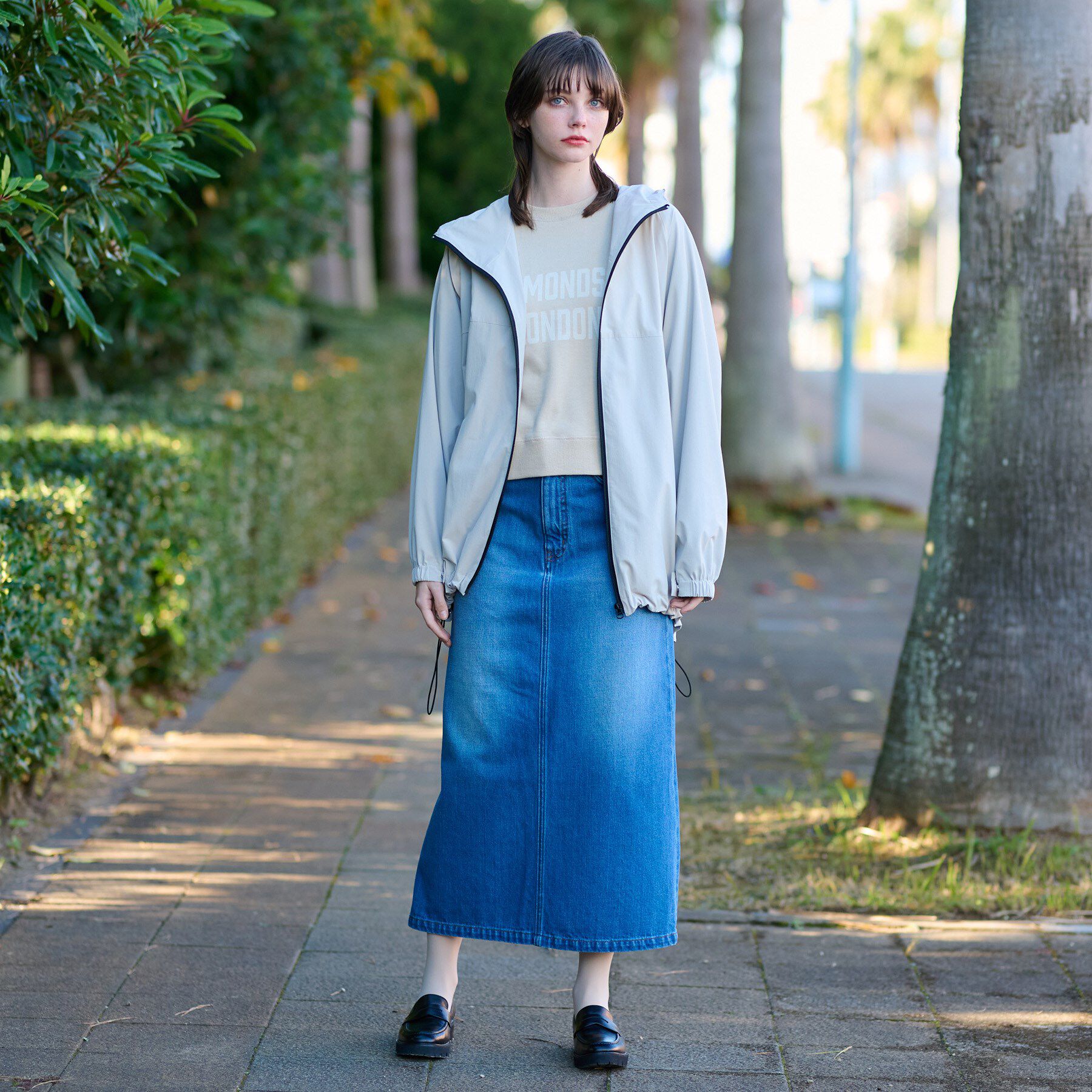 DRESSTERIOR「【洗える】撥水ストレッチアノラックパーカ」|ブルゾン・スタジャン|