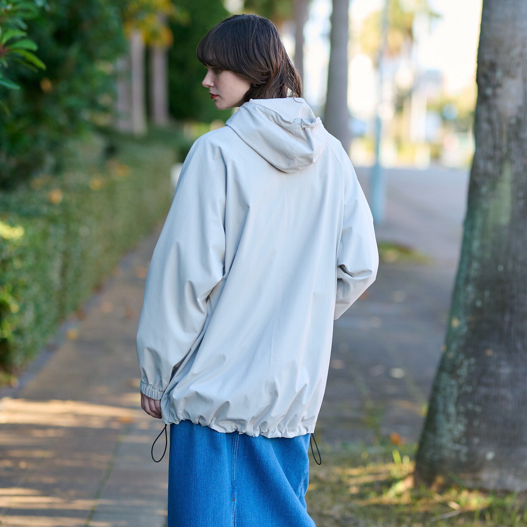 DRESSTERIOR「【洗える】撥水ストレッチアノラックパーカ」|ブルゾン・スタジャン|