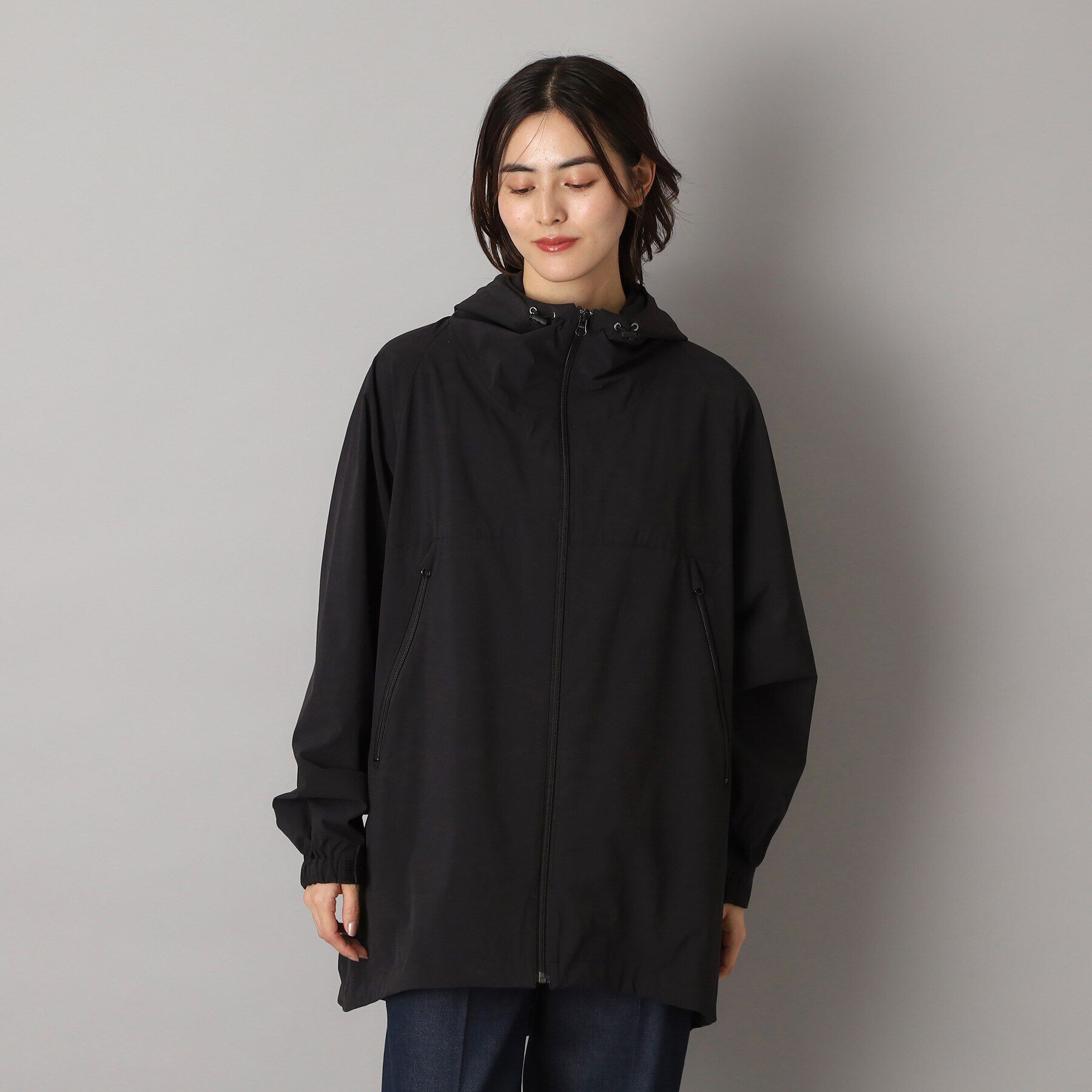 DRESSTERIOR「【洗える】撥水ストレッチアノラックパーカ」|ブルゾン・スタジャン|