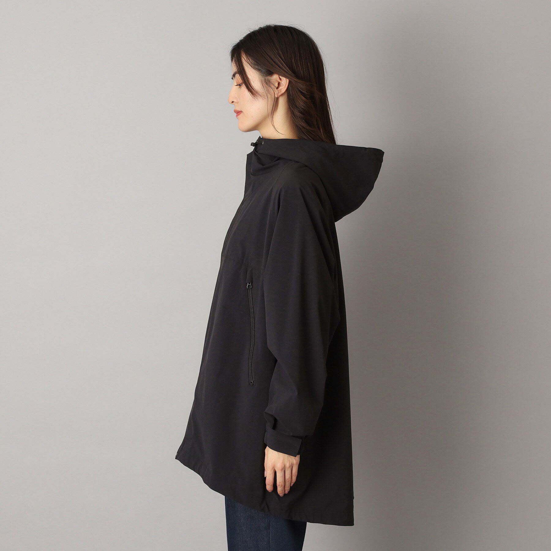 DRESSTERIOR「【洗える】撥水ストレッチアノラックパーカ」|ブルゾン・スタジャン|