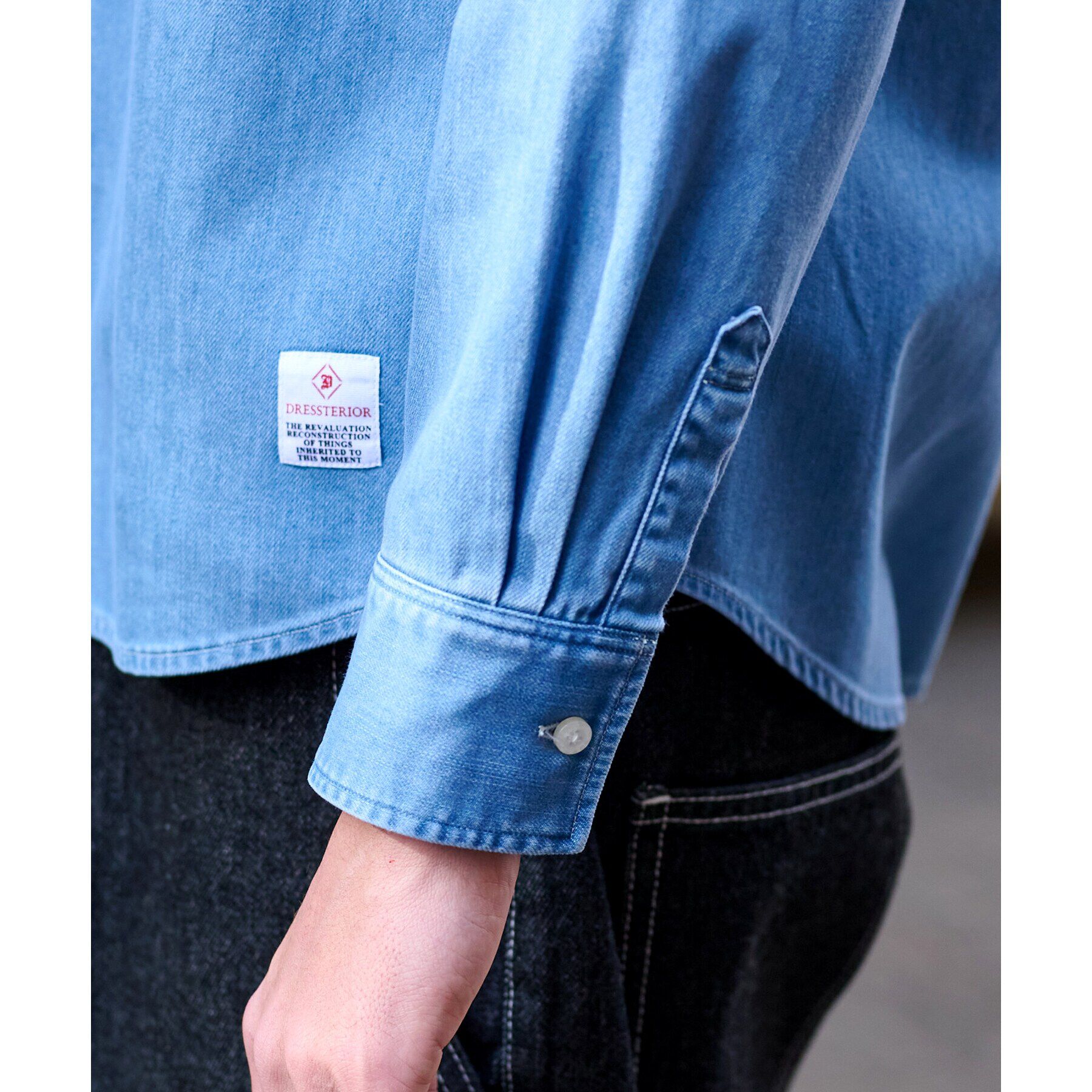 DRESSTERIOR「【Safari5月号掲載】ダブルポケット デニムシャツ」|シャツ・ブラウス|