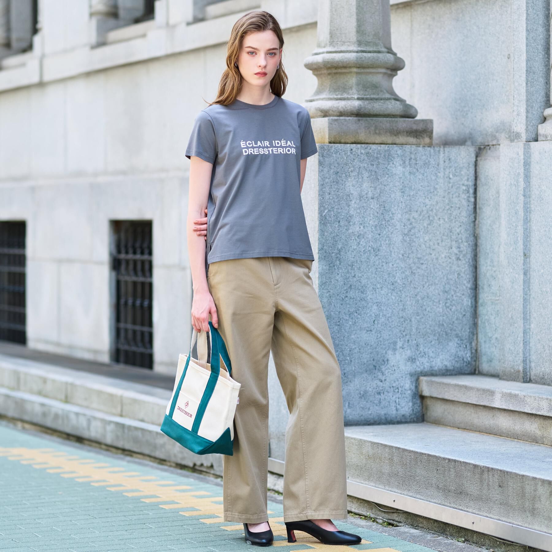 DRESSTERIOR「【CLASSY.12月号掲載】ヴィンテージワイドチノパンツ」|その他|