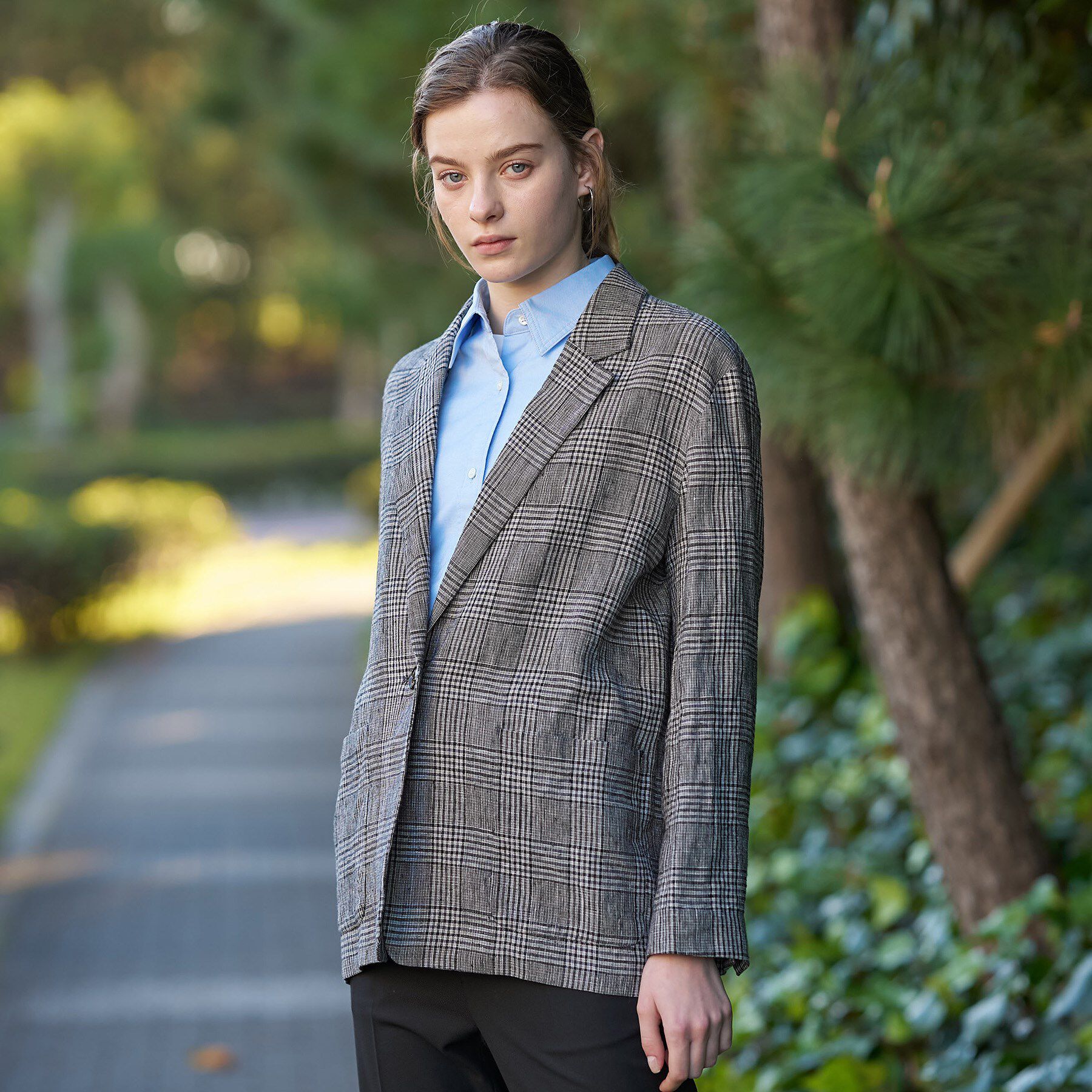 DRESSTERIOR「ウォッシャブルリネンライトジャケット」|テーラードジャケット|