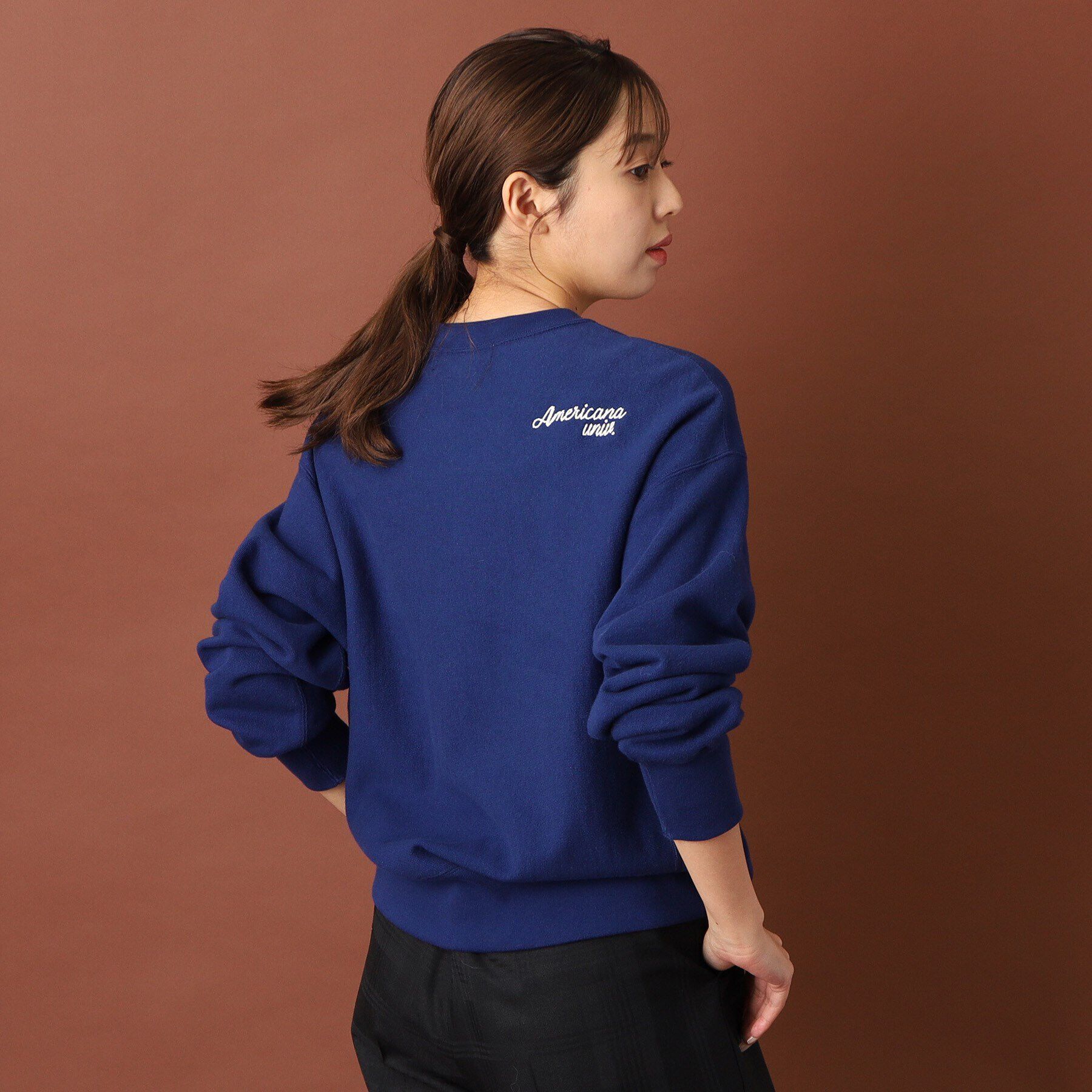 DRESSTERIOR「Americana（アメリカーナ）カレッジロゴスウェット」|パーカー|
