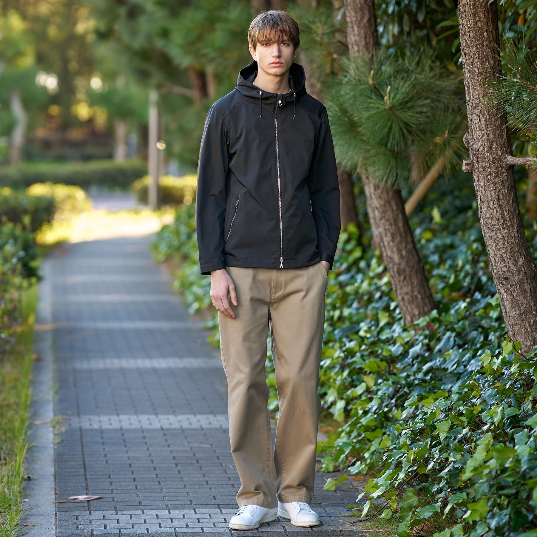 DRESSTERIOR「【撥水/透湿素材】LIMONTA ハイスペックパーカー」|ブルゾン・スタジャン|