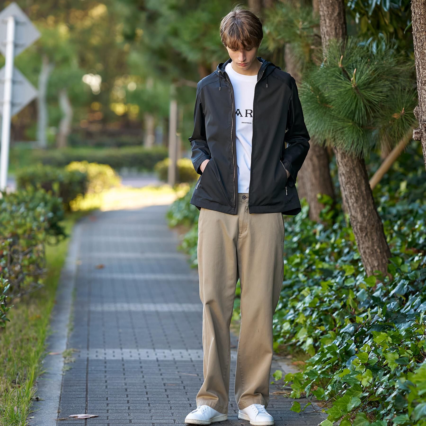 DRESSTERIOR「【撥水/透湿素材】LIMONTA ハイスペックパーカー」|ブルゾン・スタジャン|