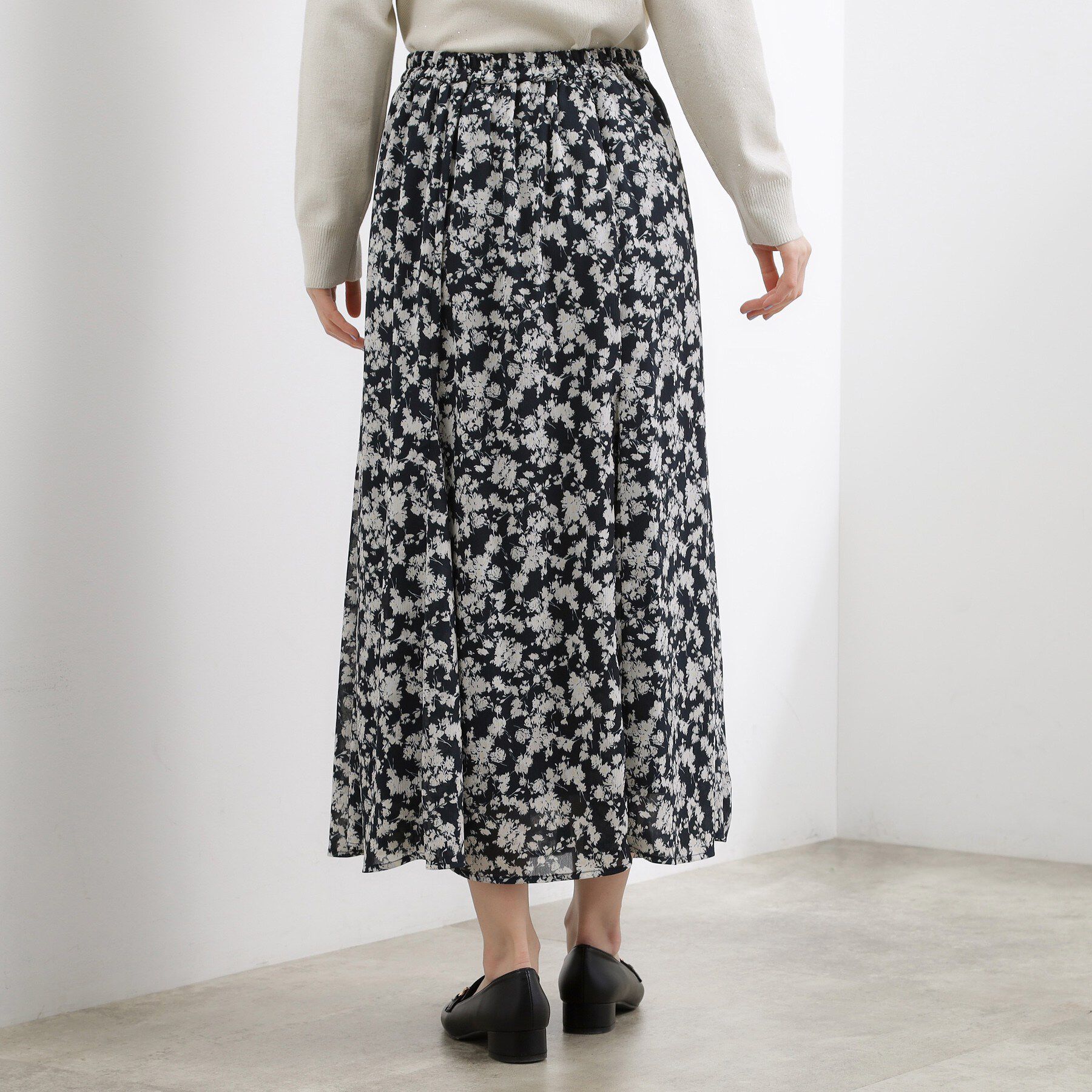 grove「フラワープリント楊柳マーメイドスカート」|スカート|