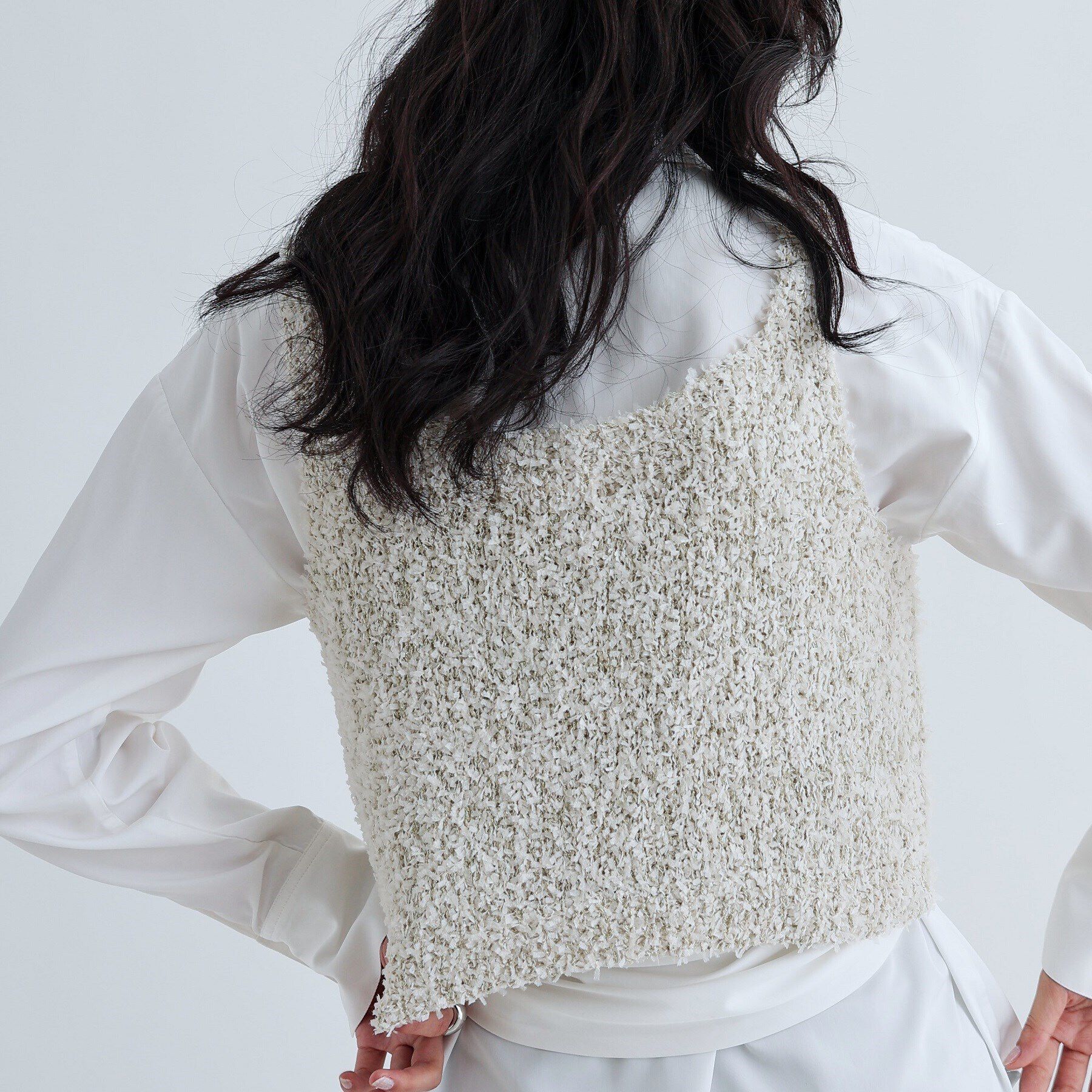 GALLEST「フェザーヤーンベスト」|ベスト・ジレ|