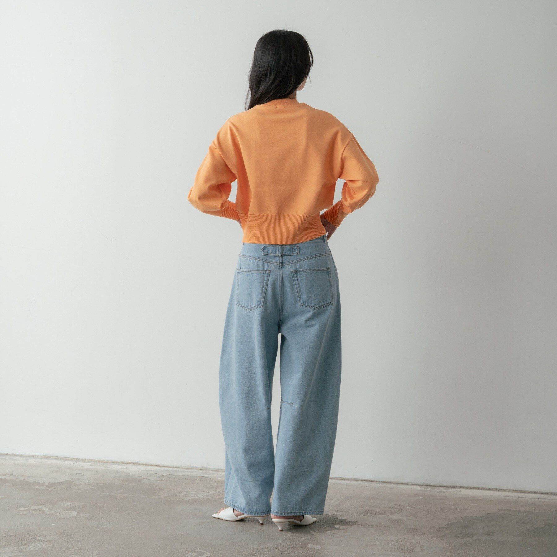 GALLEST「バレルデニムパンツ」|デニム|