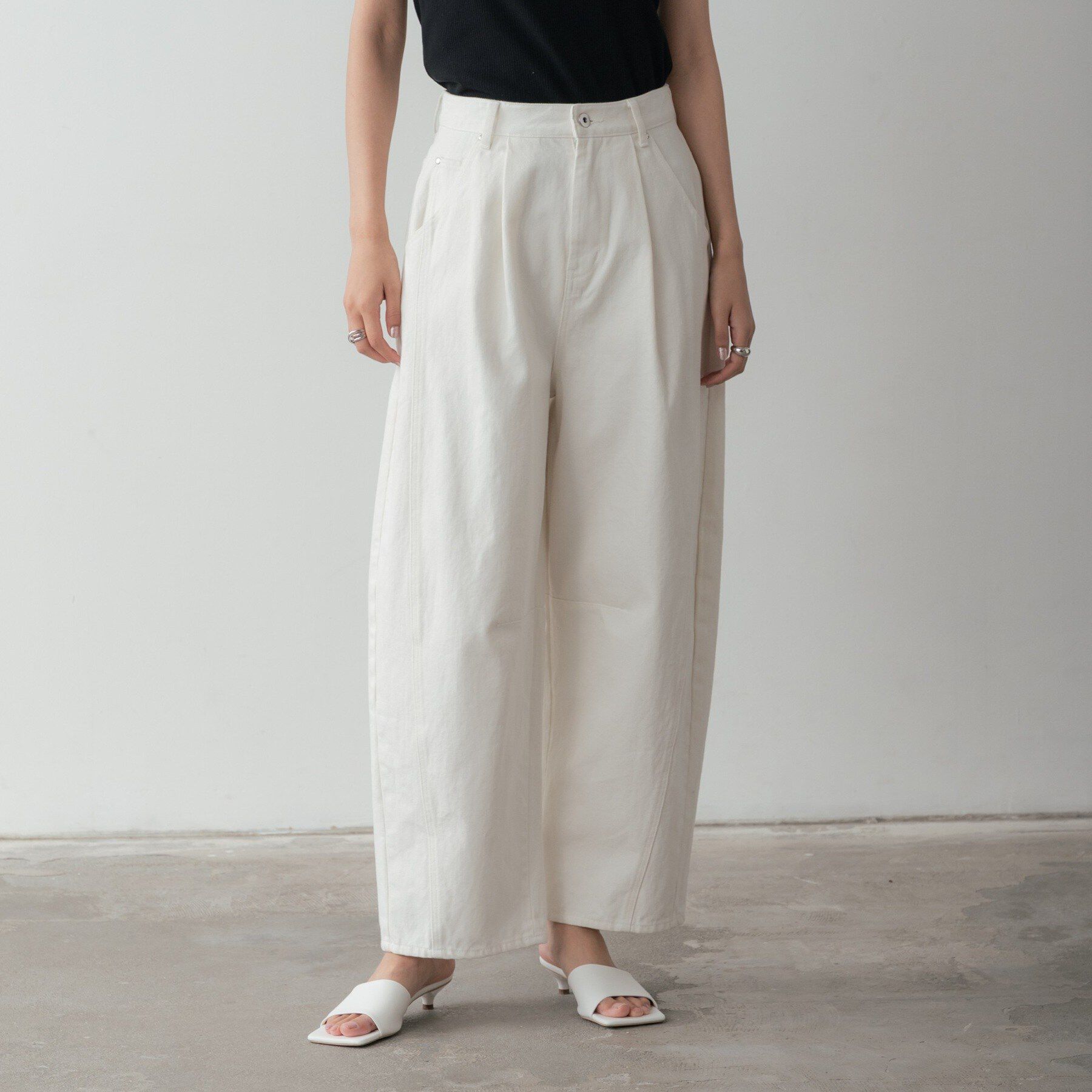 GALLEST「バレルデニムパンツ」|デニム|