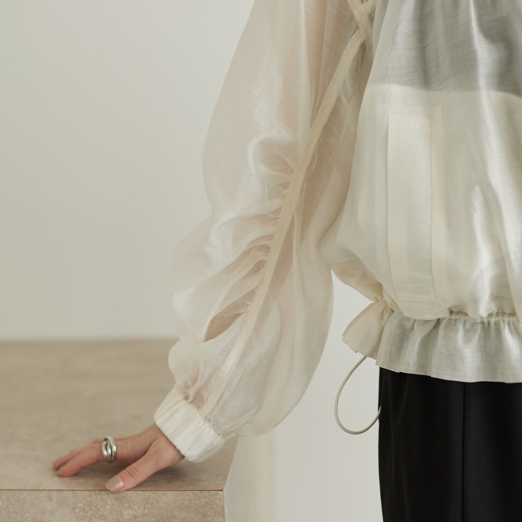 GALLEST「シアーシャーリングブルゾン」|ブルゾン・スタジャン|