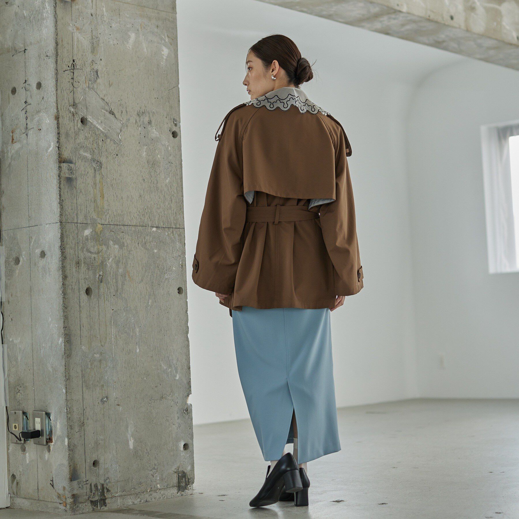 GALLEST「ボンディングショートトレンチ」|トレンチコート|