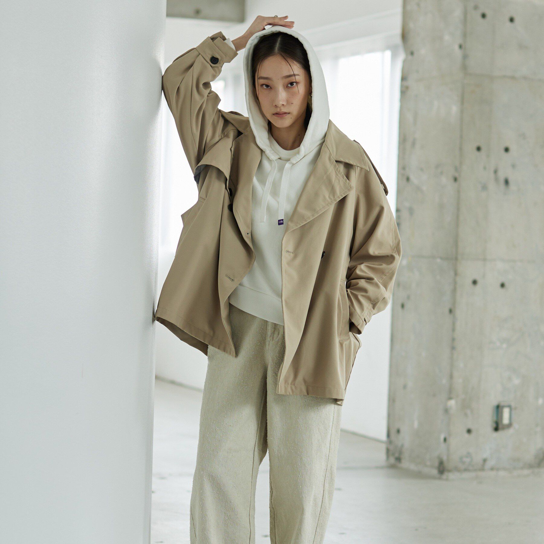 GALLEST「ボンディングショートトレンチ」|トレンチコート|