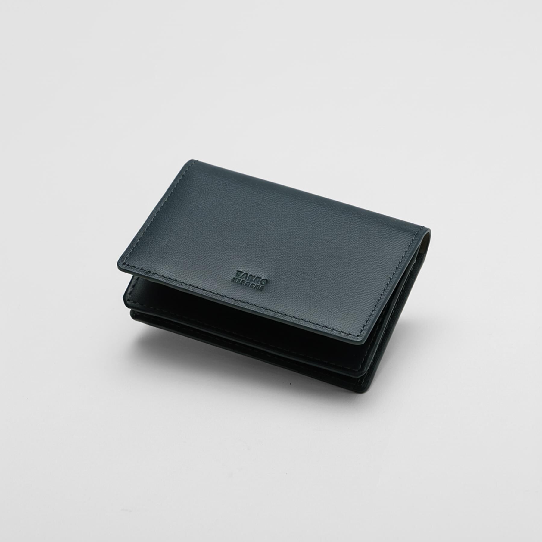 TAKEO KIKUCHI「【リップルグレイン】ベーシック名刺入れ」|名刺入れ・カードケース|ブルー(093)