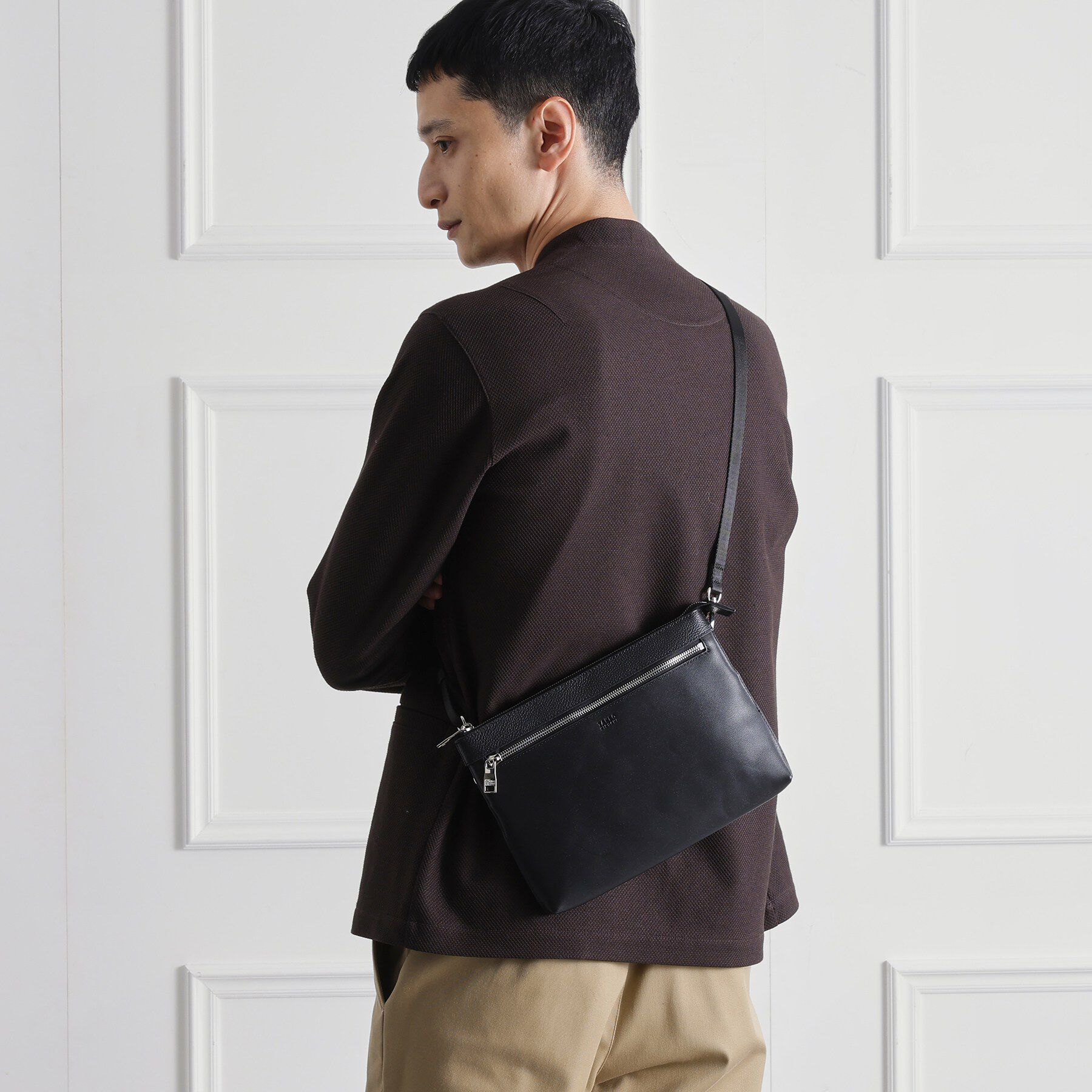 TAKEO KIKUCHI「レザー2WAYクラッチバッグ」|クラッチバッグ|