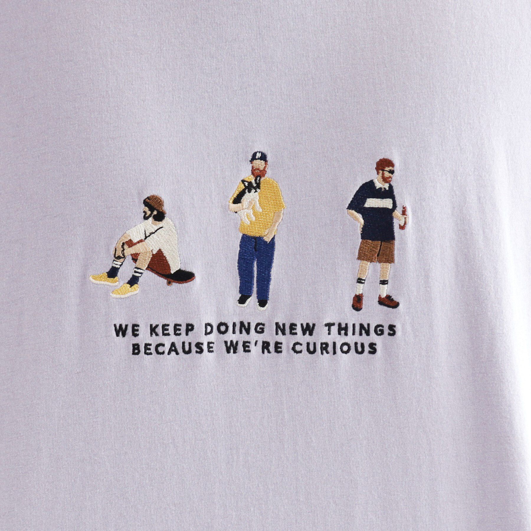 tk.TAKEO KIKUCHI「ピープル刺繍Tシャツ」|Tシャツ・カットソー|