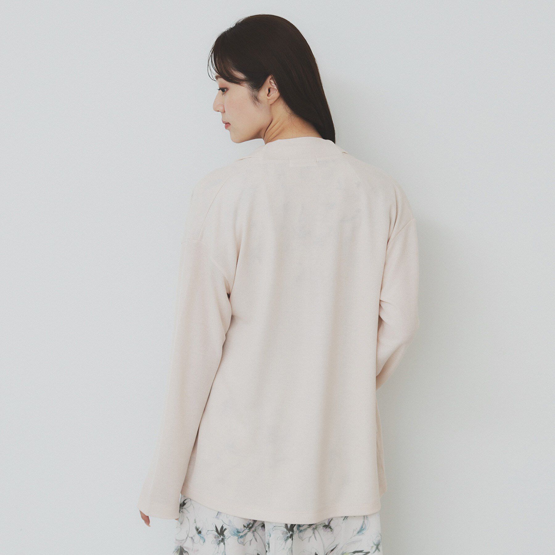 index「シアージャージミドル丈カーディガン【接触冷感/UVケア/洗濯機洗い可】」|カーディガン|