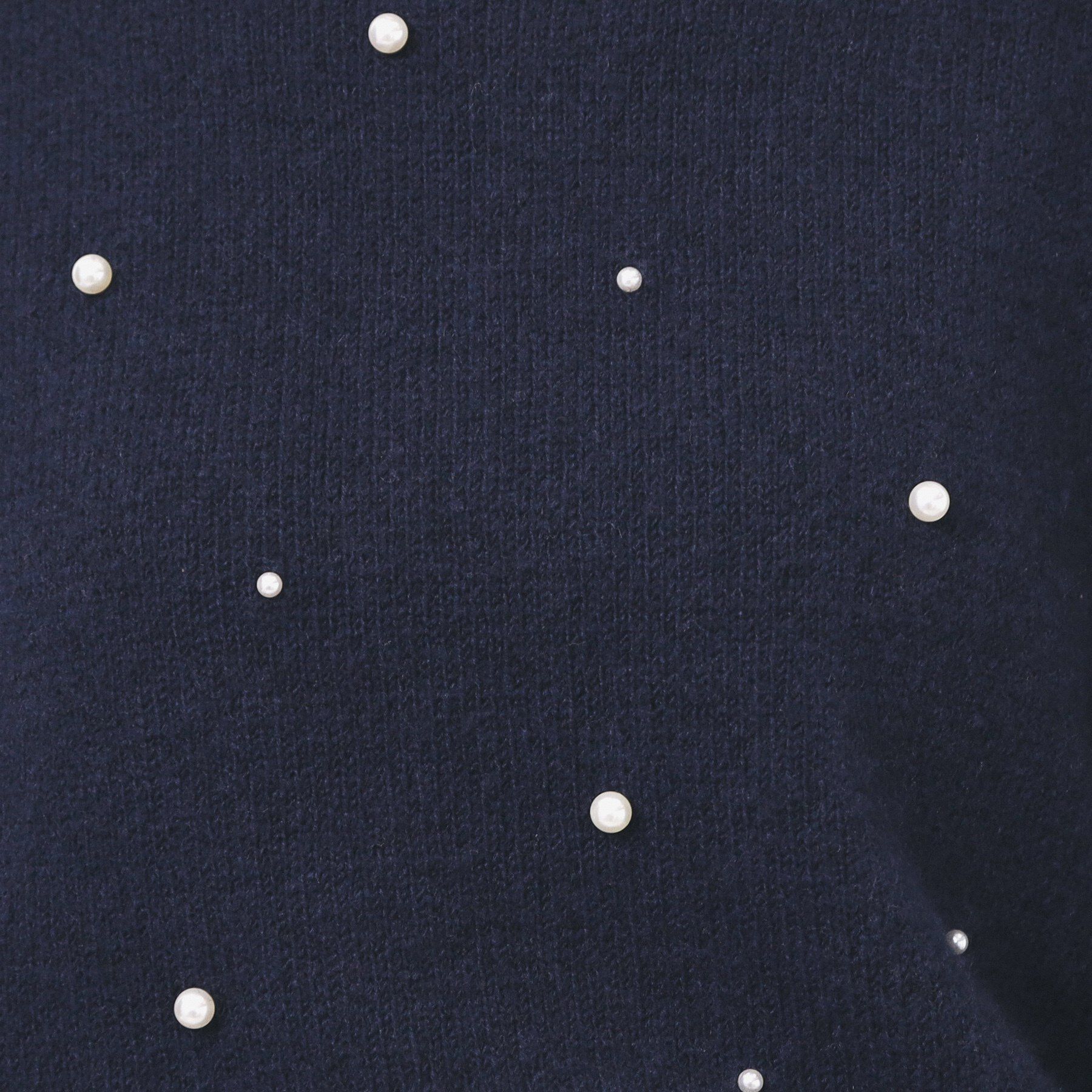 index「フェイクパールふわふわニット【洗濯機OK】」|ニット・セーター|