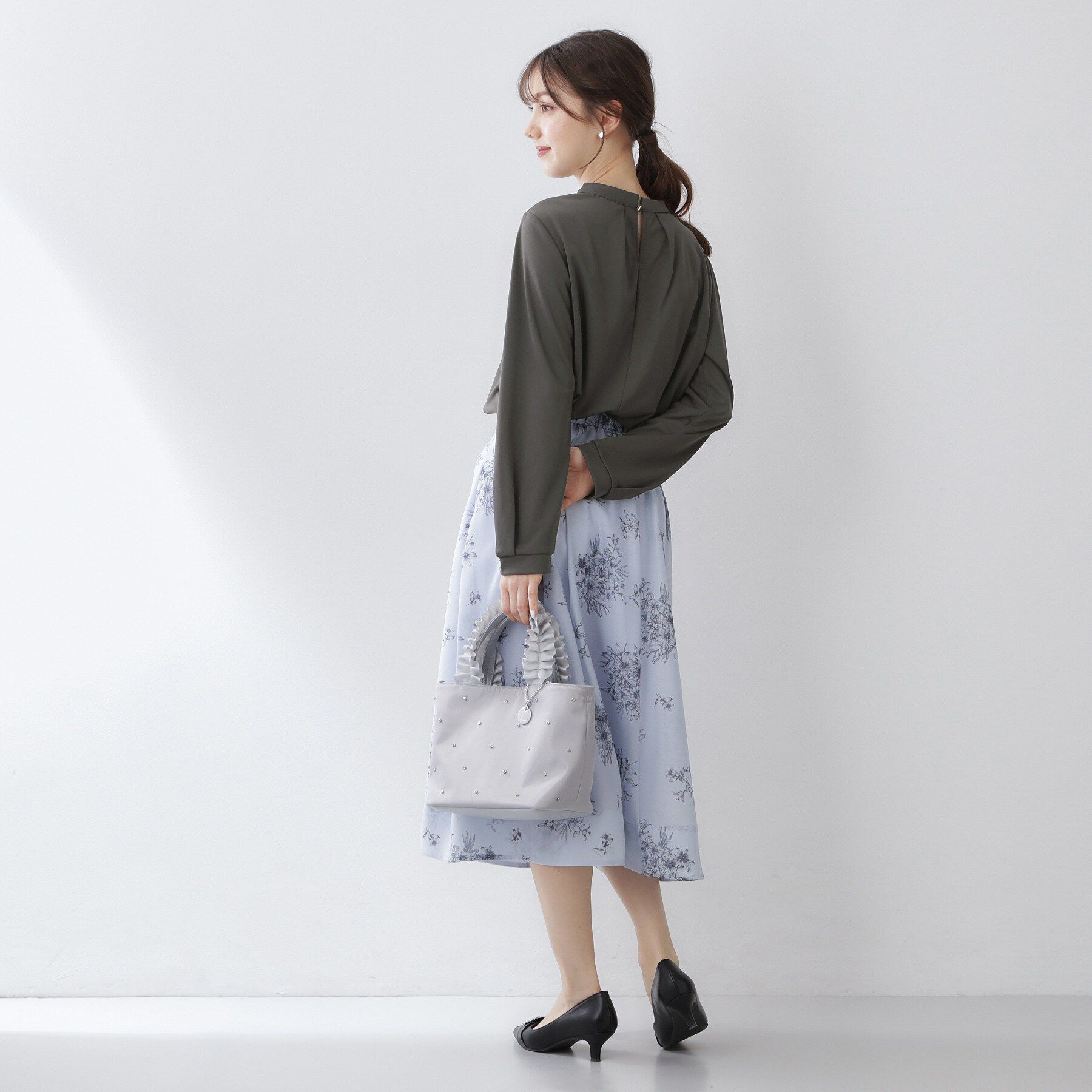 index「ランダムタックトップス【洗濯機OK/吸水速乾/接触冷感/UVケア】《5col》」|Tシャツ・カットソー|