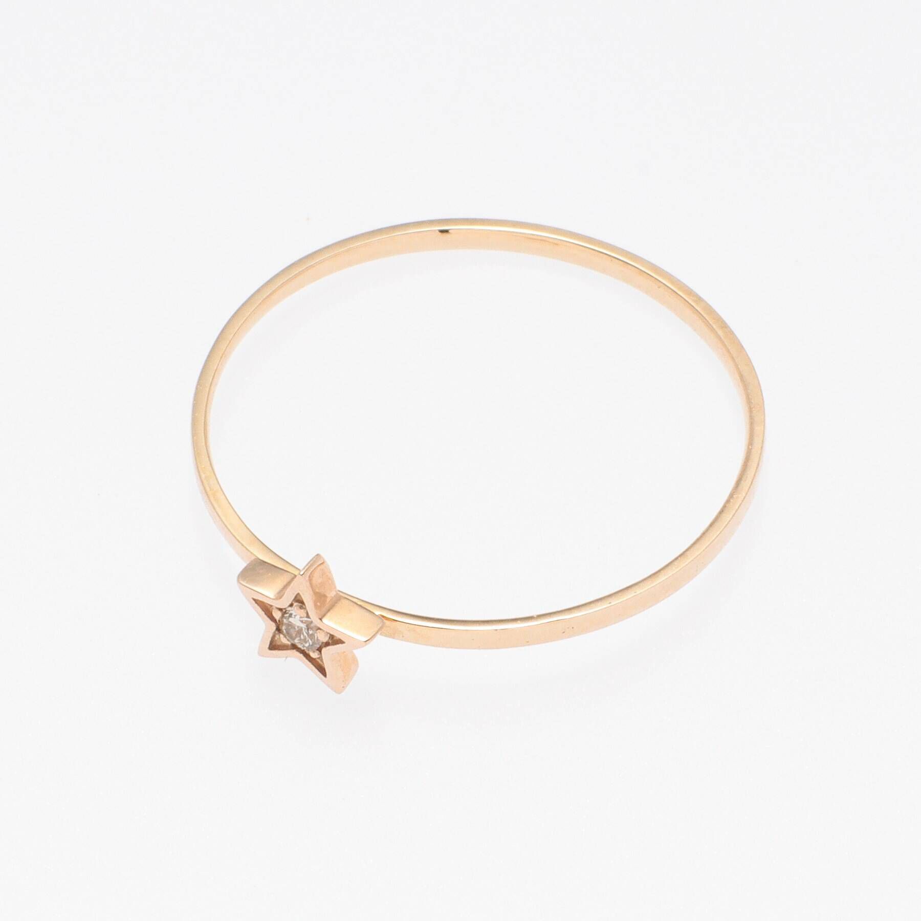 OPAQUE.CLIP「K10 STARピンキーリング」|リング|