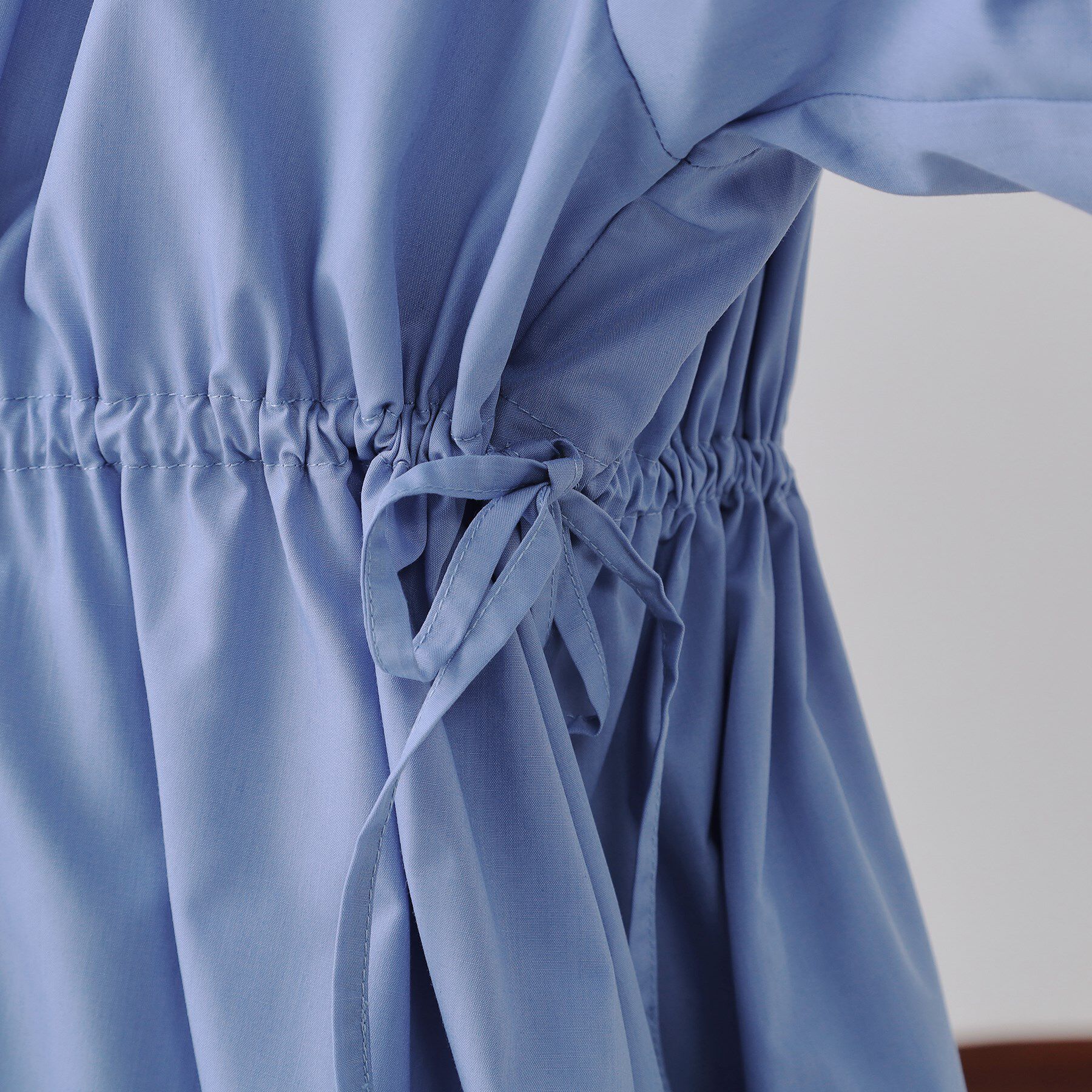 OPAQUE.CLIP「ウエストリボンペプラムシャツ【洗濯機洗い可】」|シャツ・ブラウス|