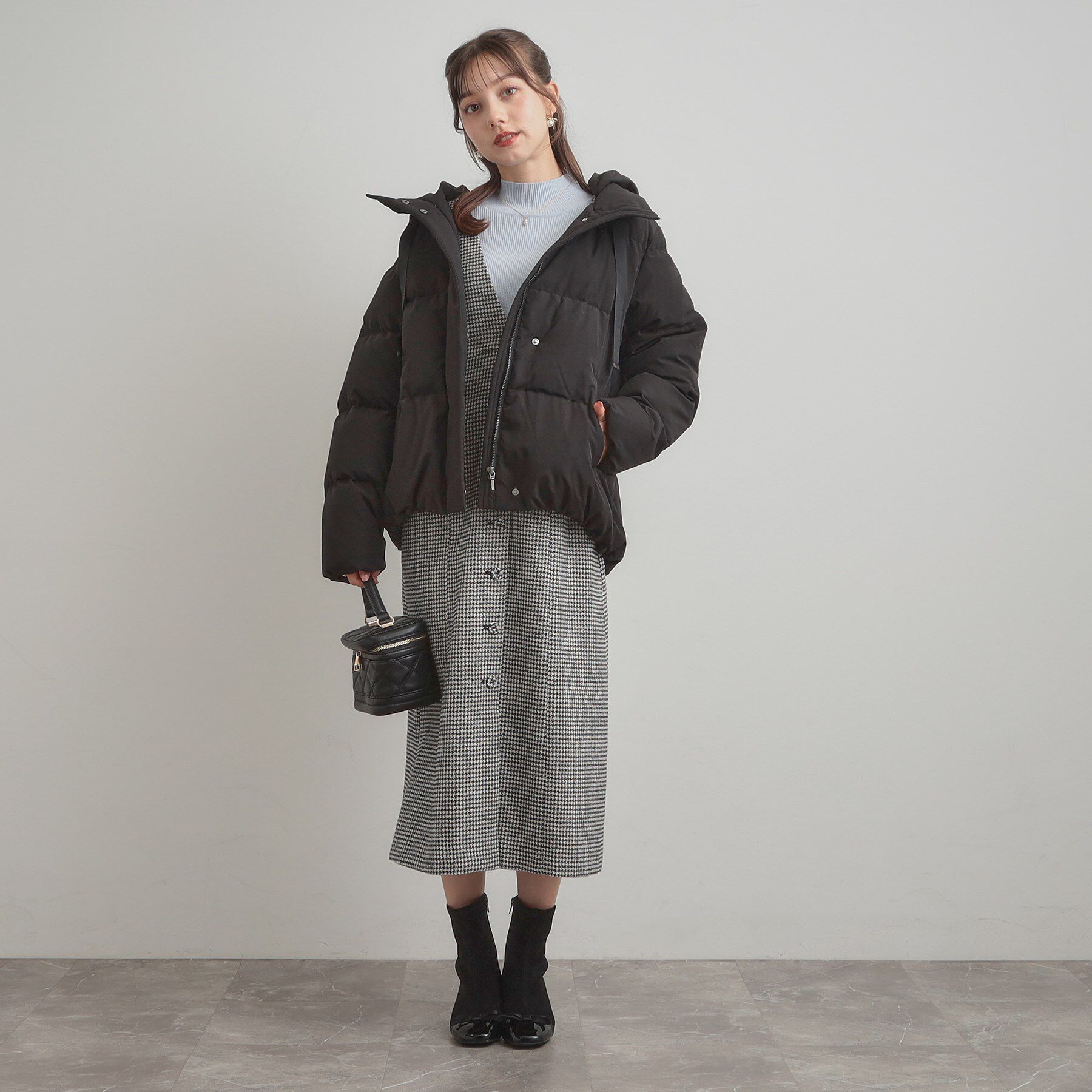 Couture broach「【冬の名品・撥水】愛されダウン」|ダウン|