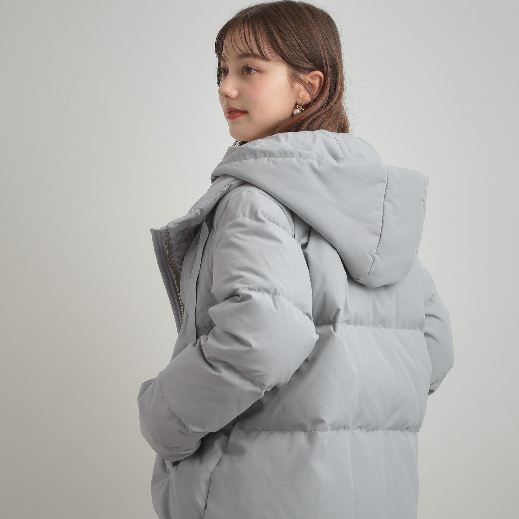 Couture broach「【冬の名品・撥水】愛されダウン」|ダウン|