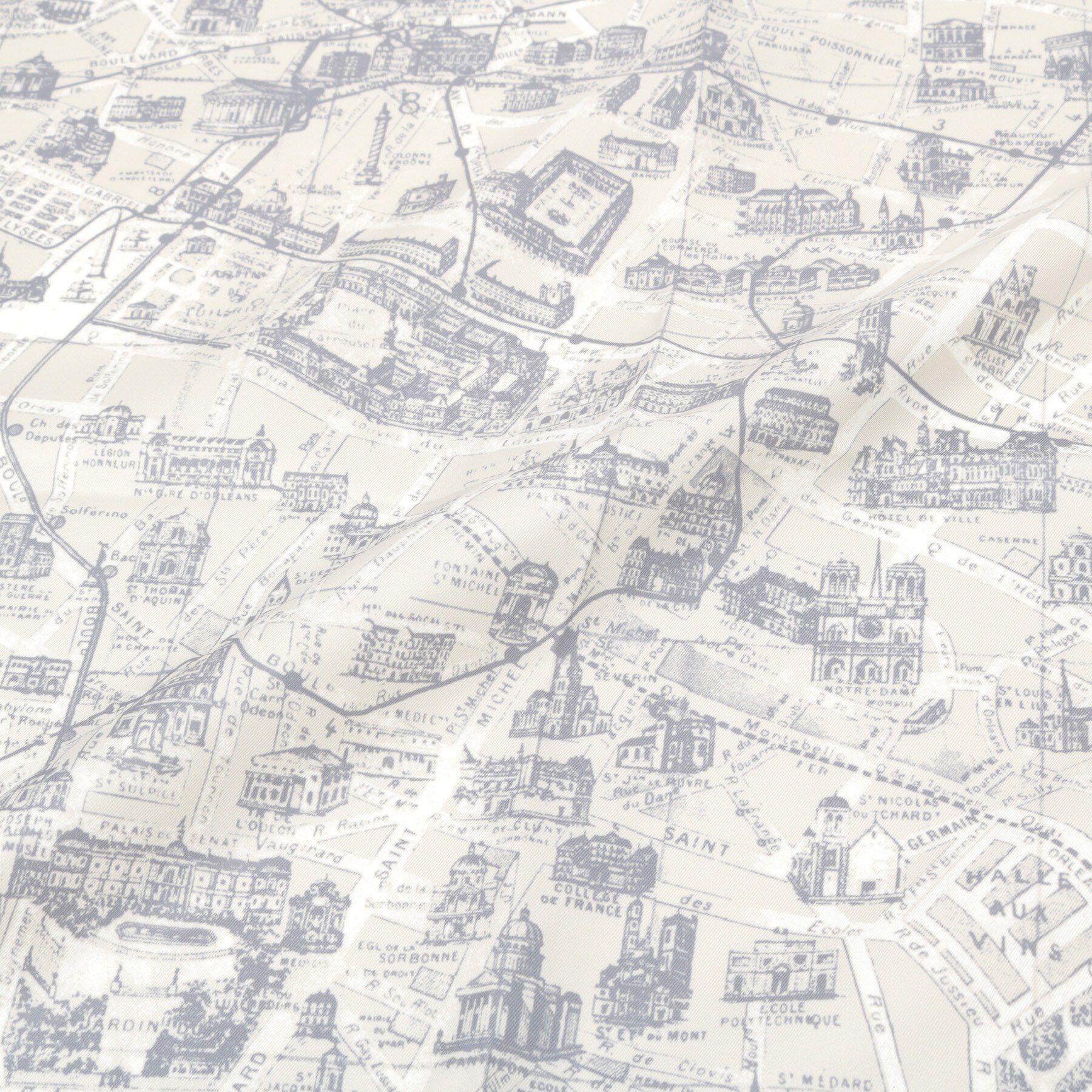 Couture broach「マップ柄スカーフ」|バンダナ・スカーフ|