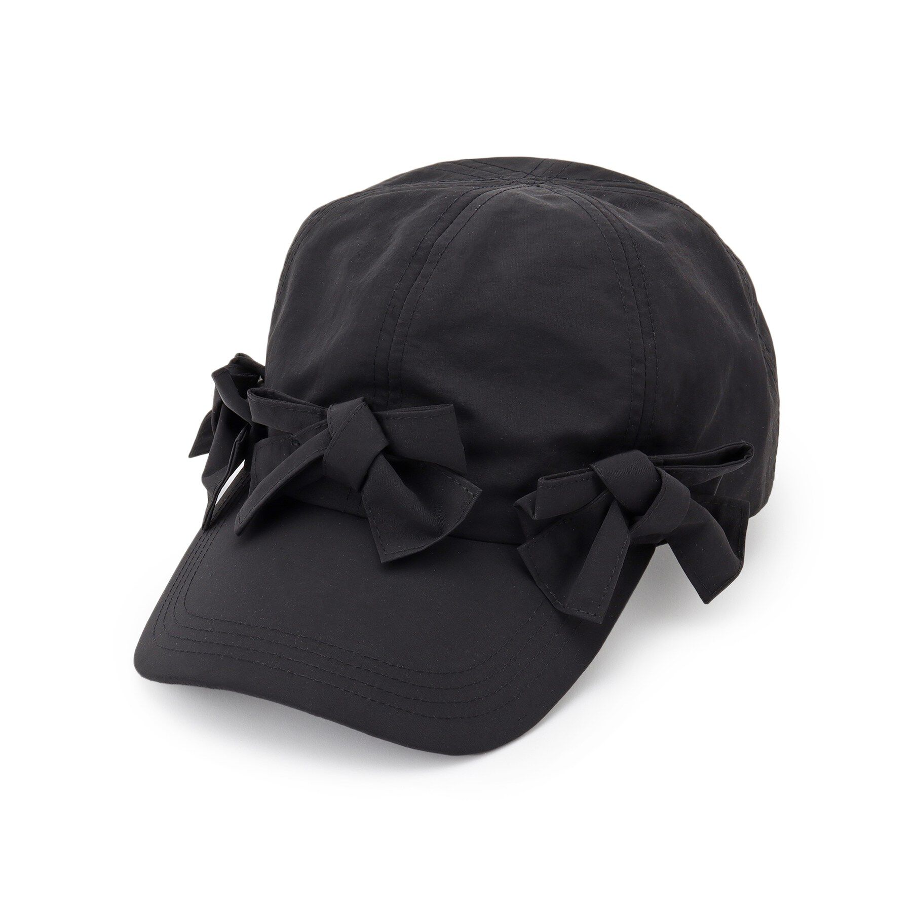 Couture broach「フロントリボンキャップ」|キャップ・キャスケット|ブラック(019)