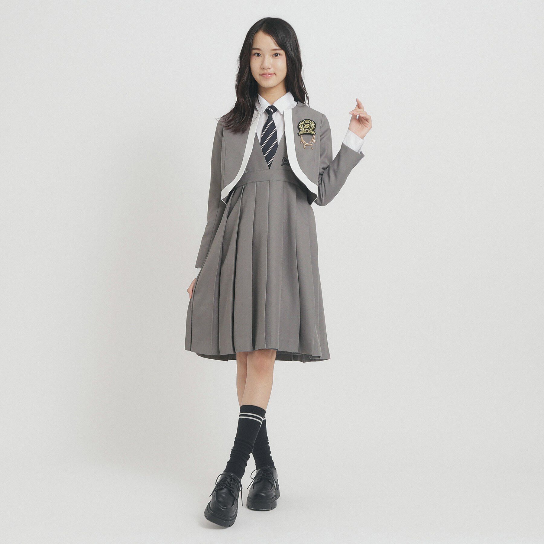 PINK-latte「◆【オケージョン・フォーマル】ボレロジャケット」|ノーカラージャケット|