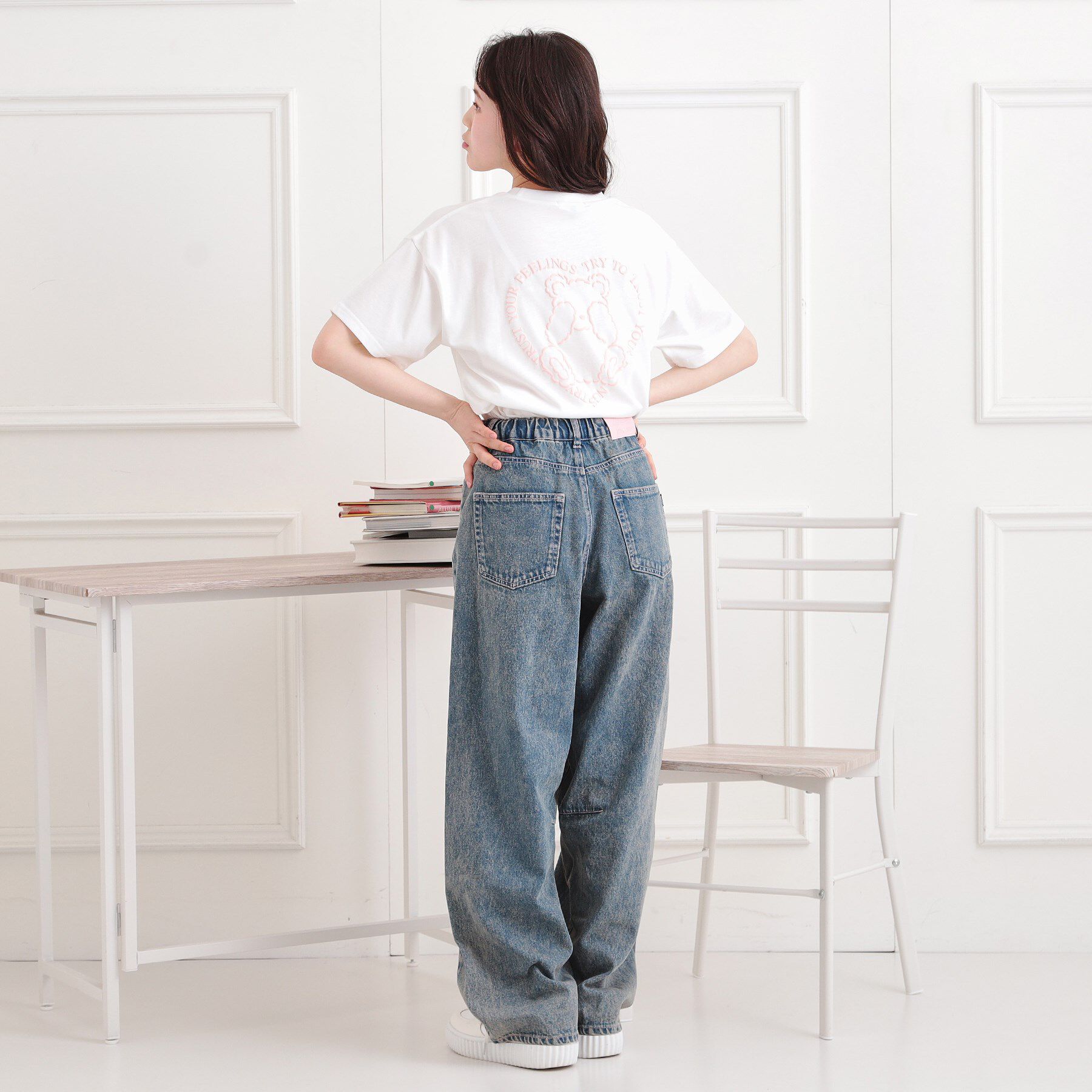 PINK-latte「◆クマちゃん半袖Tシャツ」|Tシャツ・カットソー|