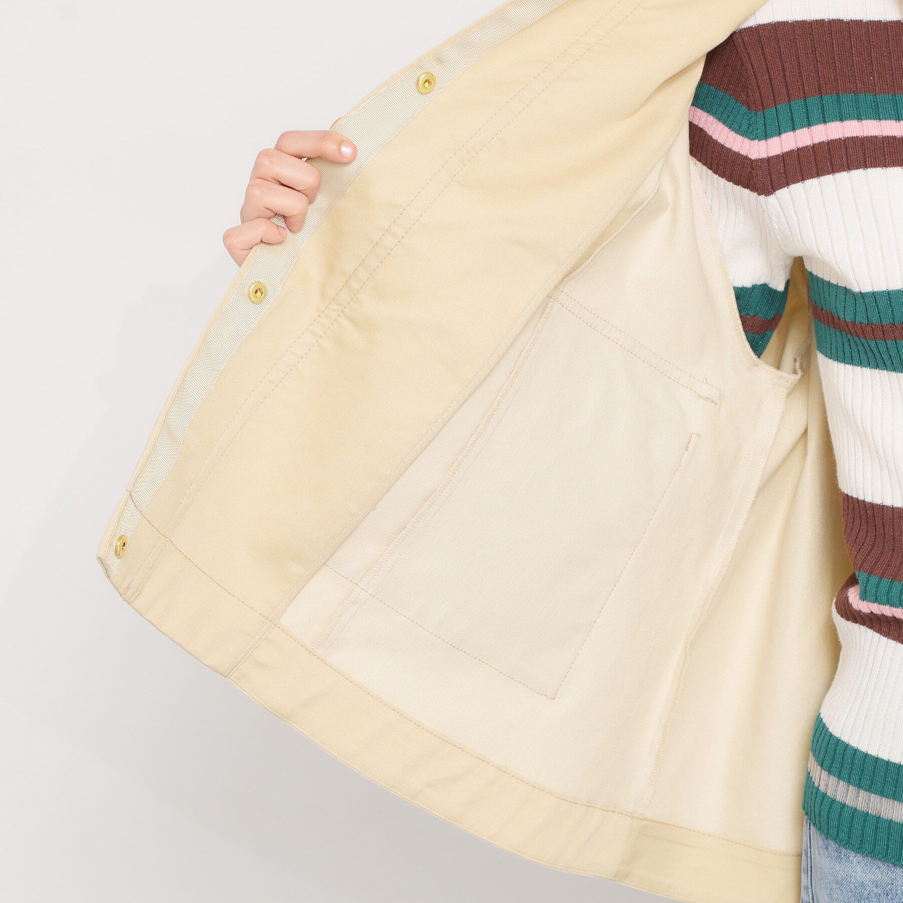 THE SHOP TK「デニム＆チノブルゾン」|ブルゾン・スタジャン|