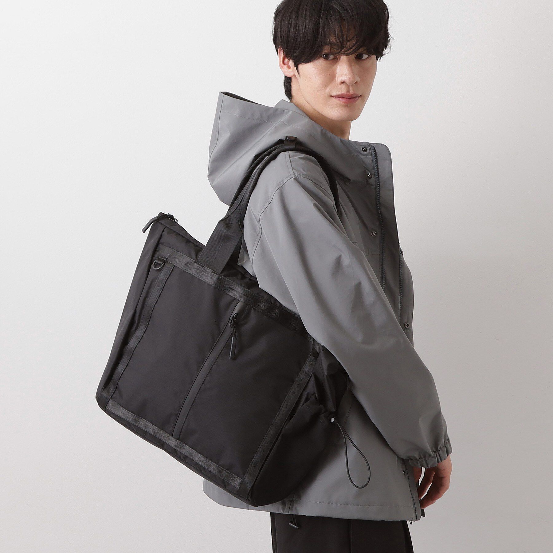 THE SHOP TK「ガジェット トートバッグ」|トートバッグ|ブラック(019)