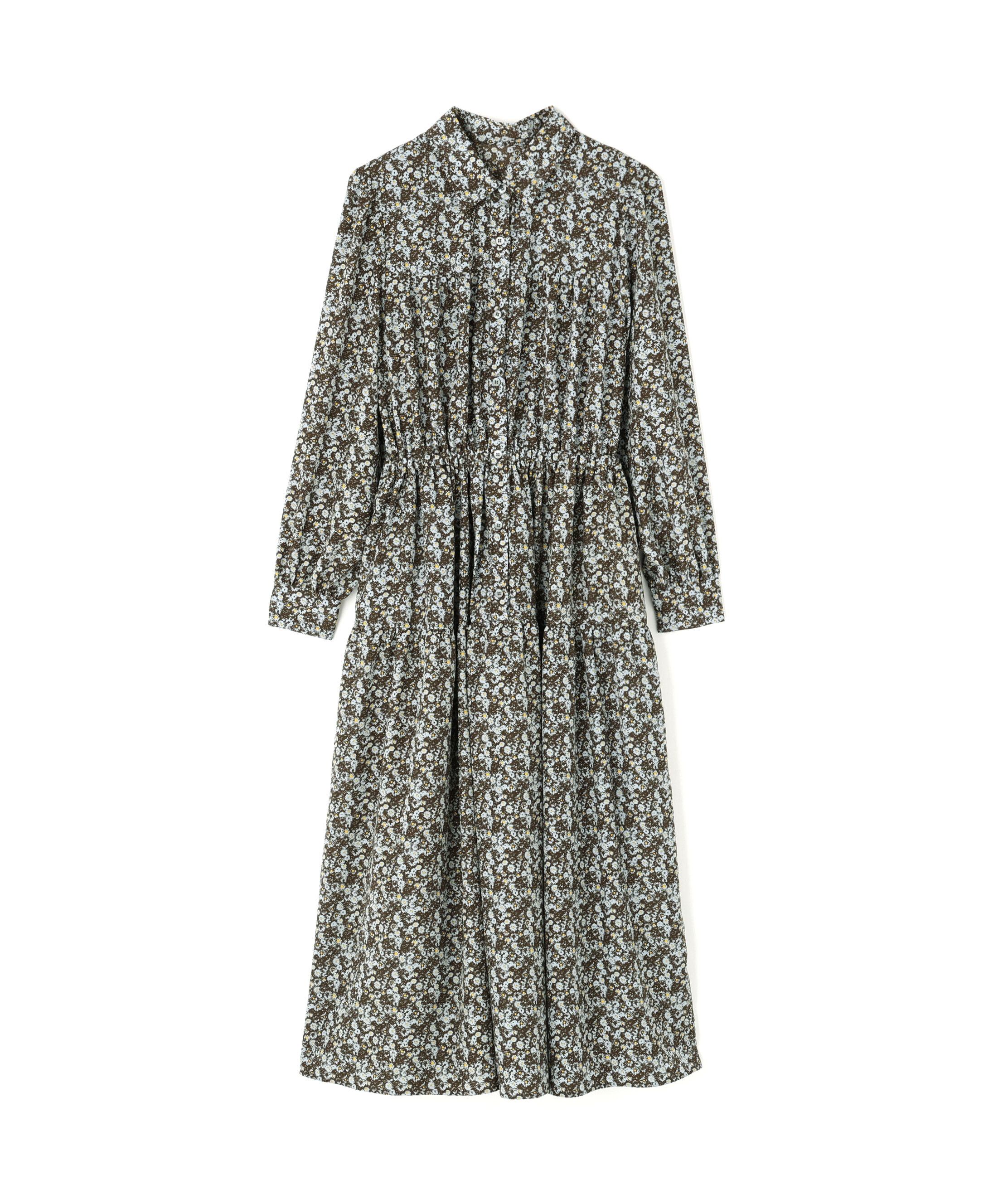  「ヴィンテージフラワーシャツワンピース」|ワンピース|